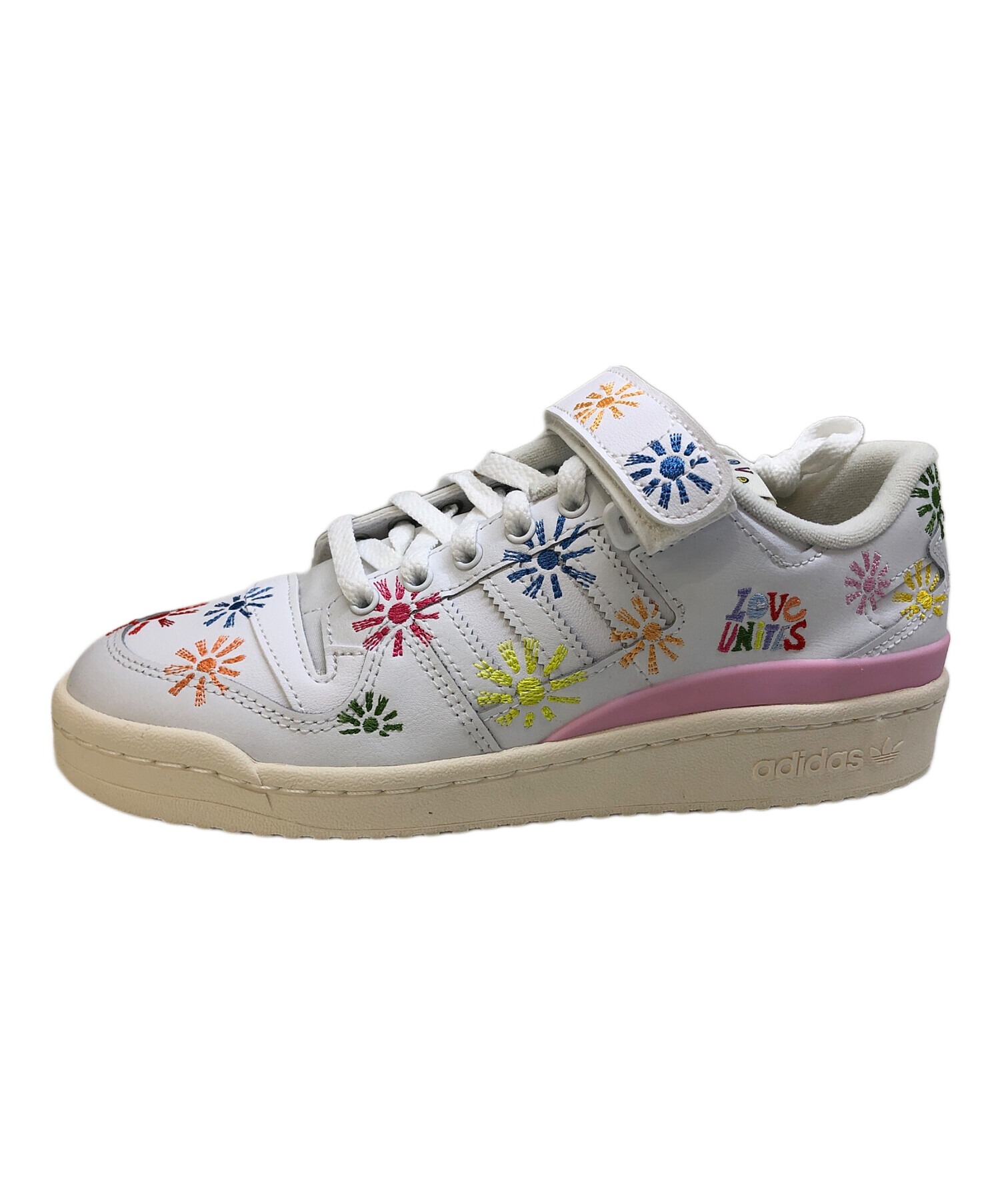 中古・古着通販】adidas (アディダス) FORUM LOW PRIDE ホワイト