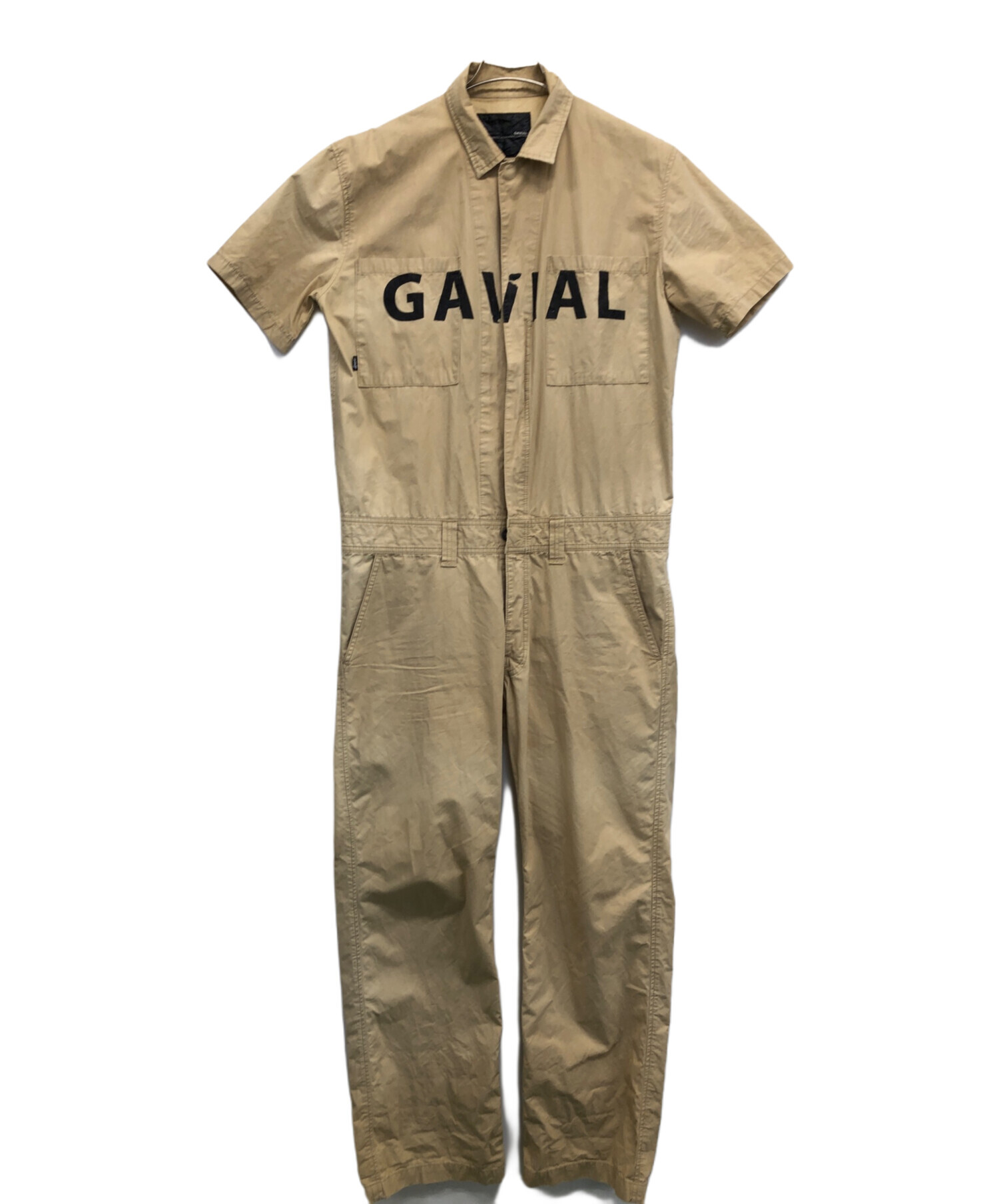 中古・古着通販】GAVIAL (ガヴィル) ジャンプスーツ ベージュ サイズ 中古・古着通販】GAVIAL (ガヴィル) ジャンプスーツ ベージュ サイズ
