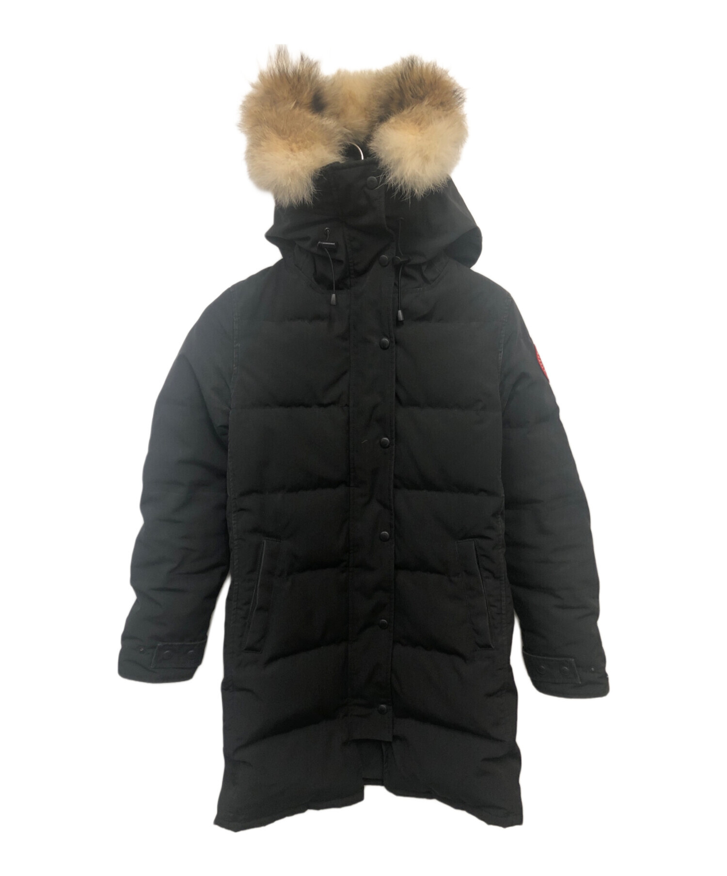   カナダグース ダウンコート レディース 【古着】【中古】 中古・古着通販】CANADA GOOSE (カナダグース) ダウンコート ブラック