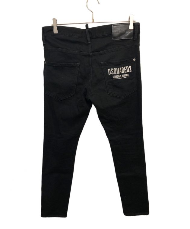 DSQUARED2 BLACK BULL ブラックデニム　サイズ48 中古・古着通販】DSQUARED2 (ディースクエアード) 22AW Black Bull