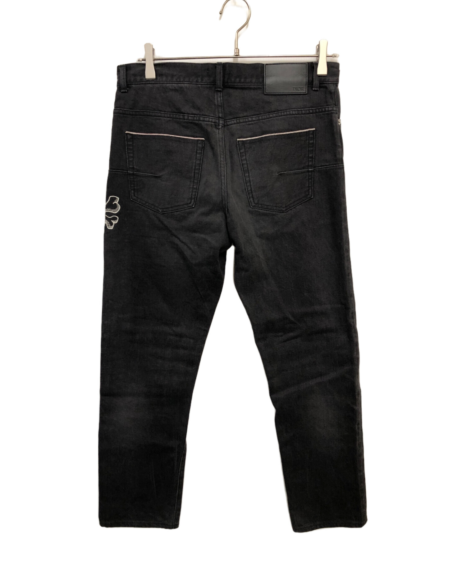中古・古着通販】Dior (ディオール) デニムパンツ ブラック