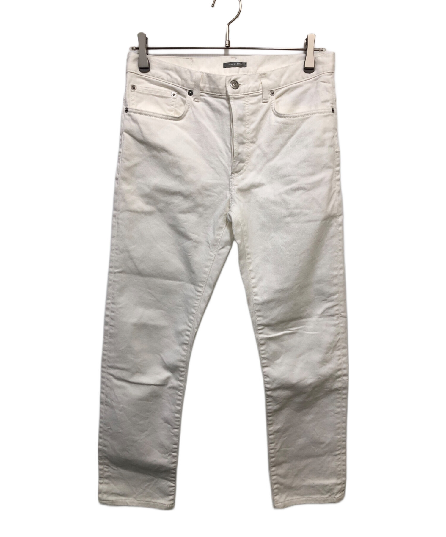 中古・古着通販】Dior (ディオール) デニムパンツ ホワイト サイズ