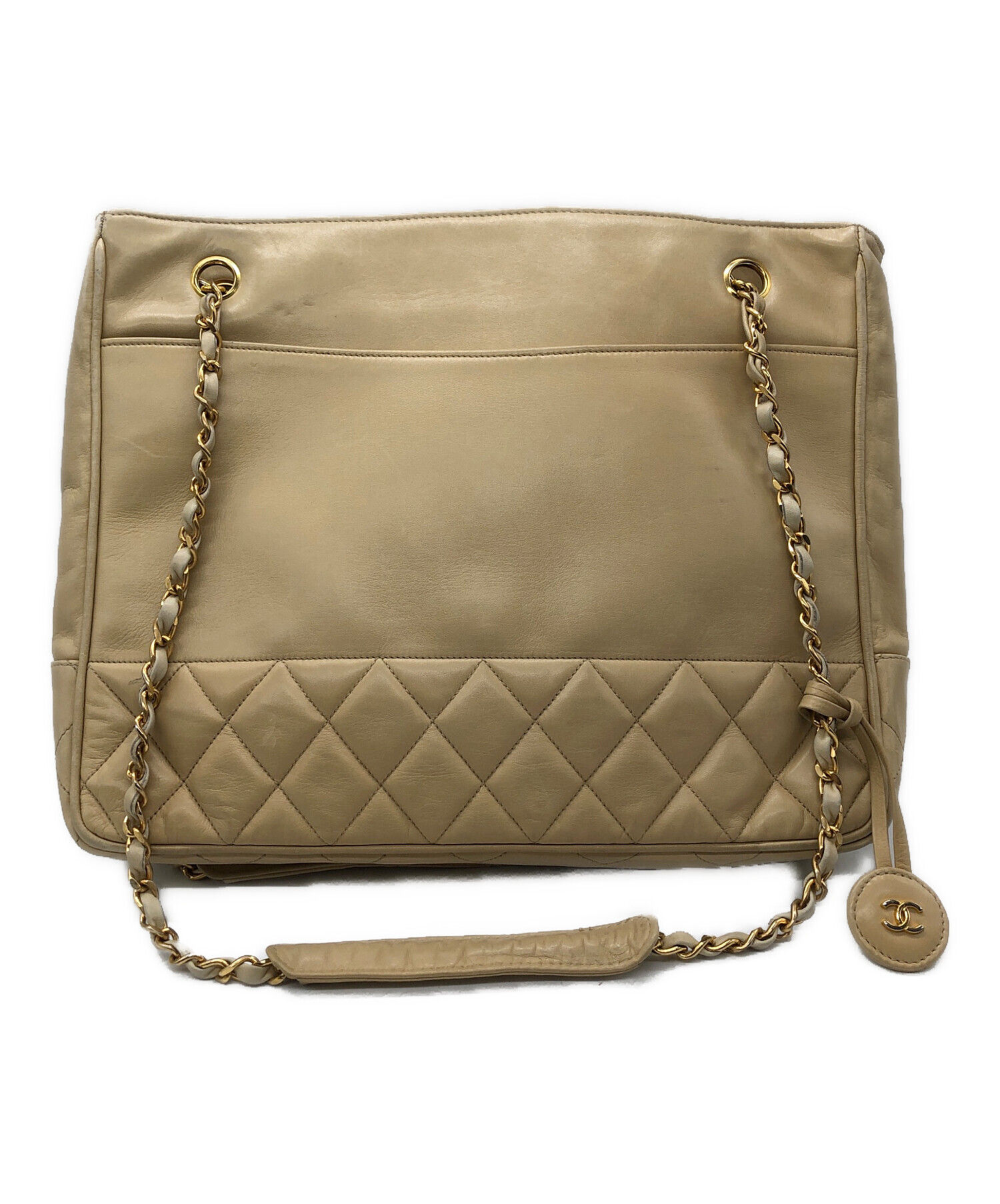 中古・古着通販】CHANEL (シャネル) チェーントートバッグ｜ブランド