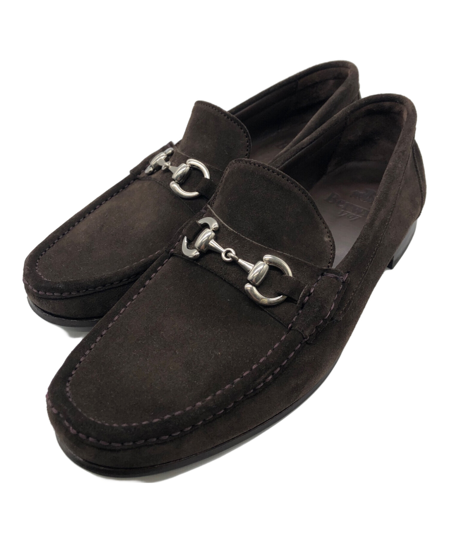 Berwick ブラック ローファー 1707 Berwick 1707 ブラックレザー