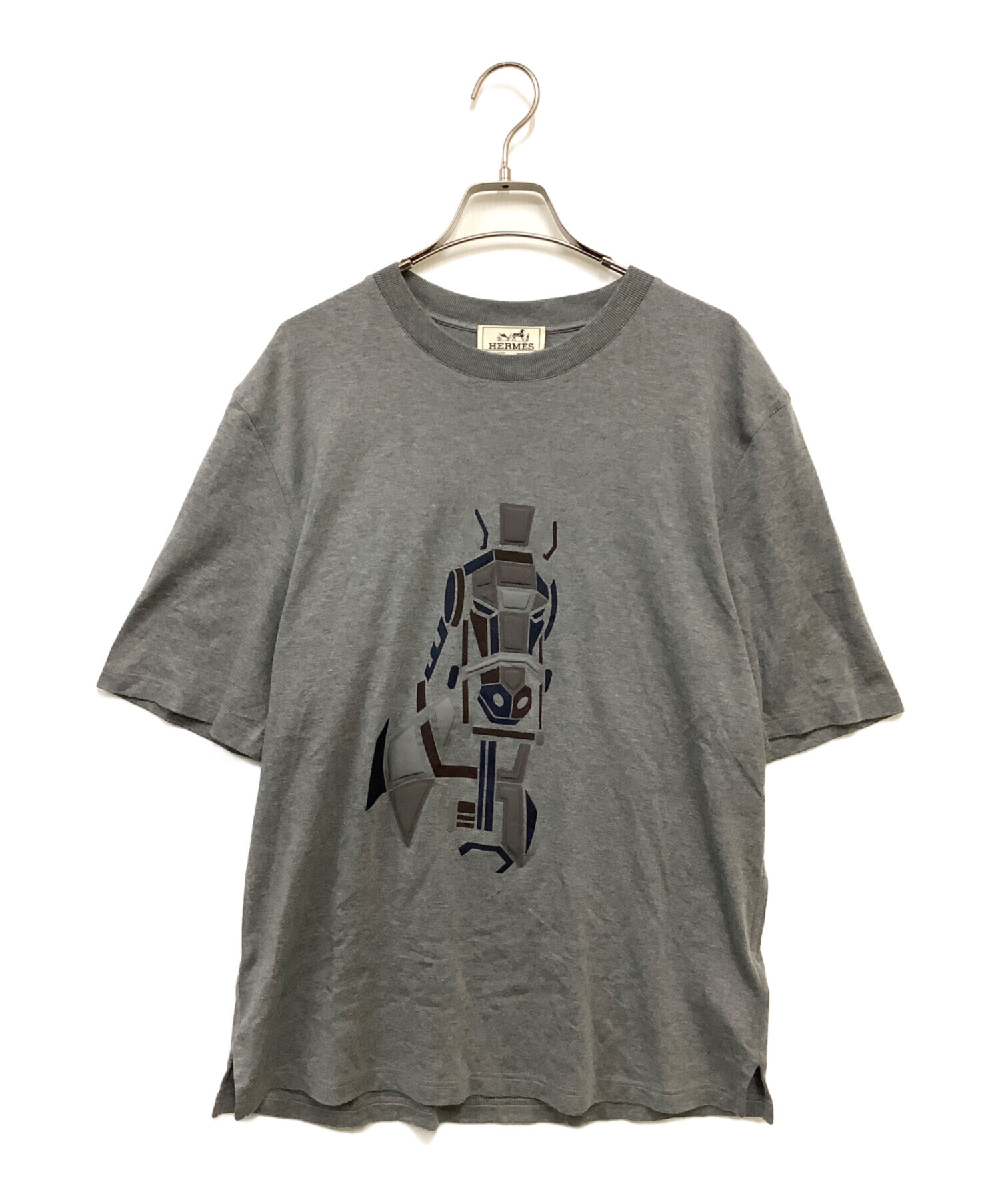 【最終お値下げ】HERMES Tシャツ（アノー・フィネス）プリント　サイズ44 エルメスTシャツ 《アノー・フィネス》プリント | ヤマダウェブコム