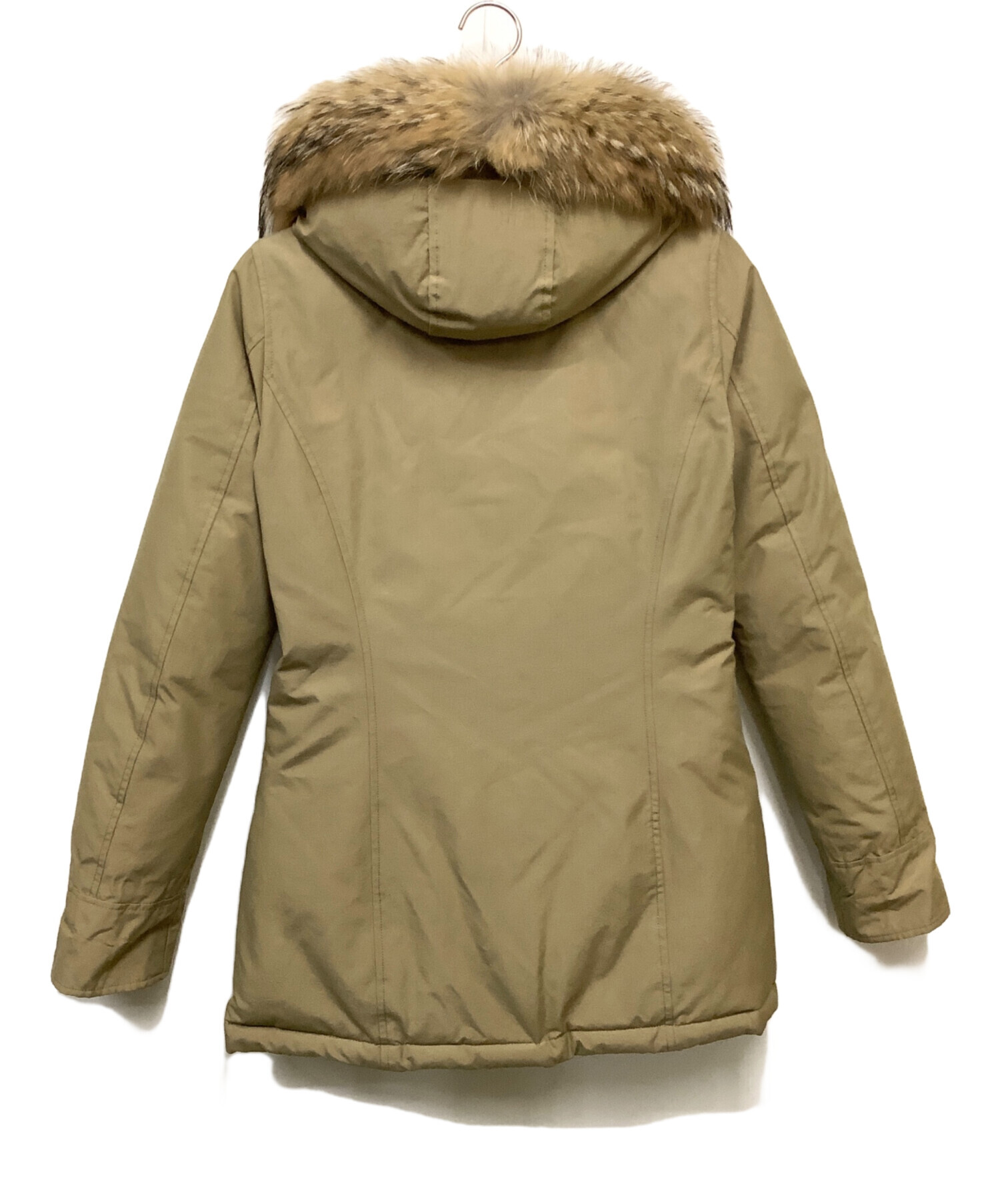 WOOLRICH ブラウン ダウンジャケットサイズs 中古・古着通販】WOOLRICH (ウールリッチ) ダウンコート ブラウン