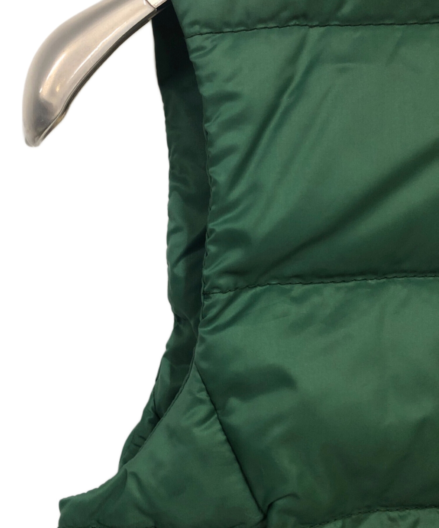 中古・古着通販】MONCLER (モンクレール) ダウンベスト グリーン