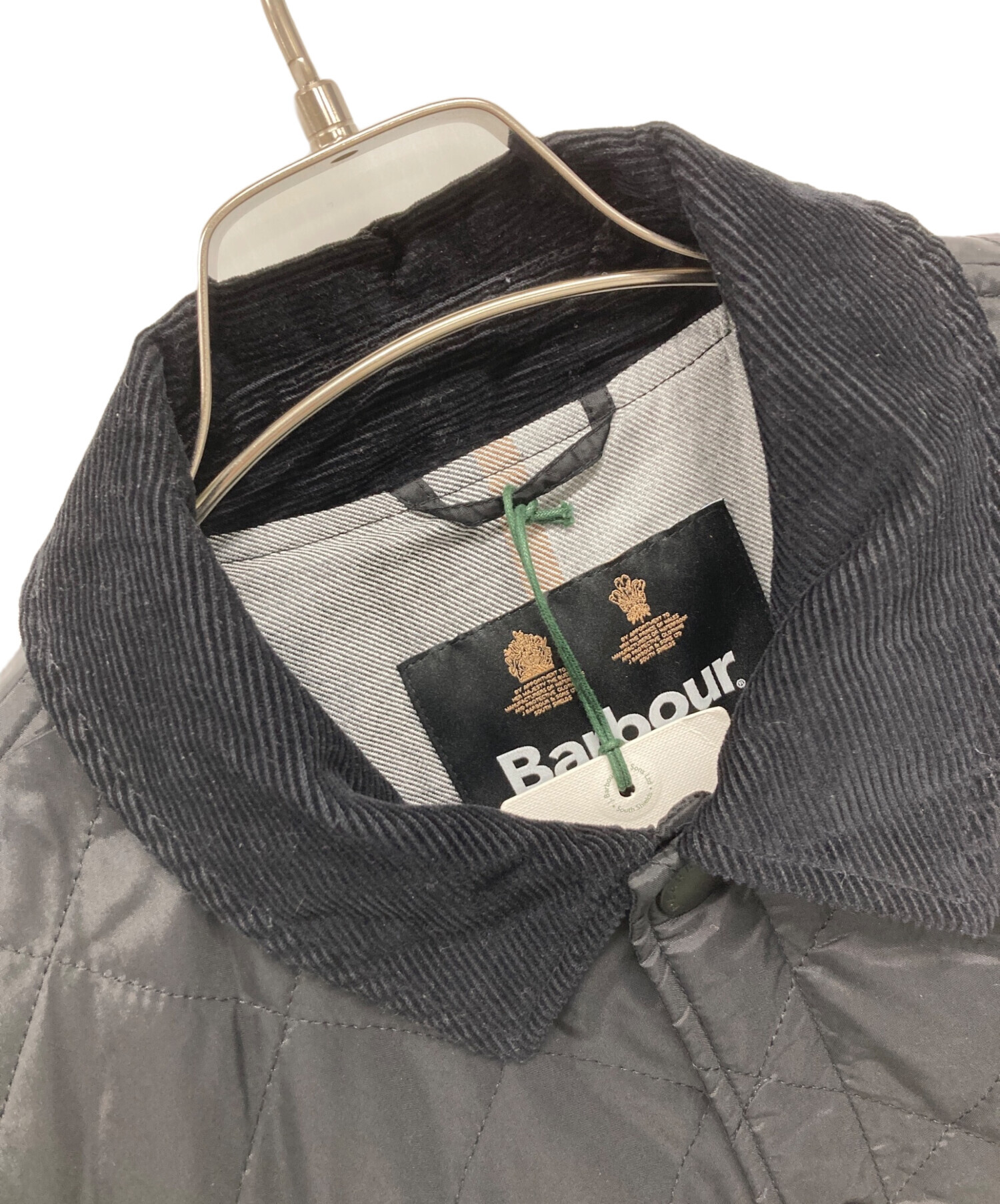 中古・古着通販】Barbour (バブアー) キルティングジャケット ブラック