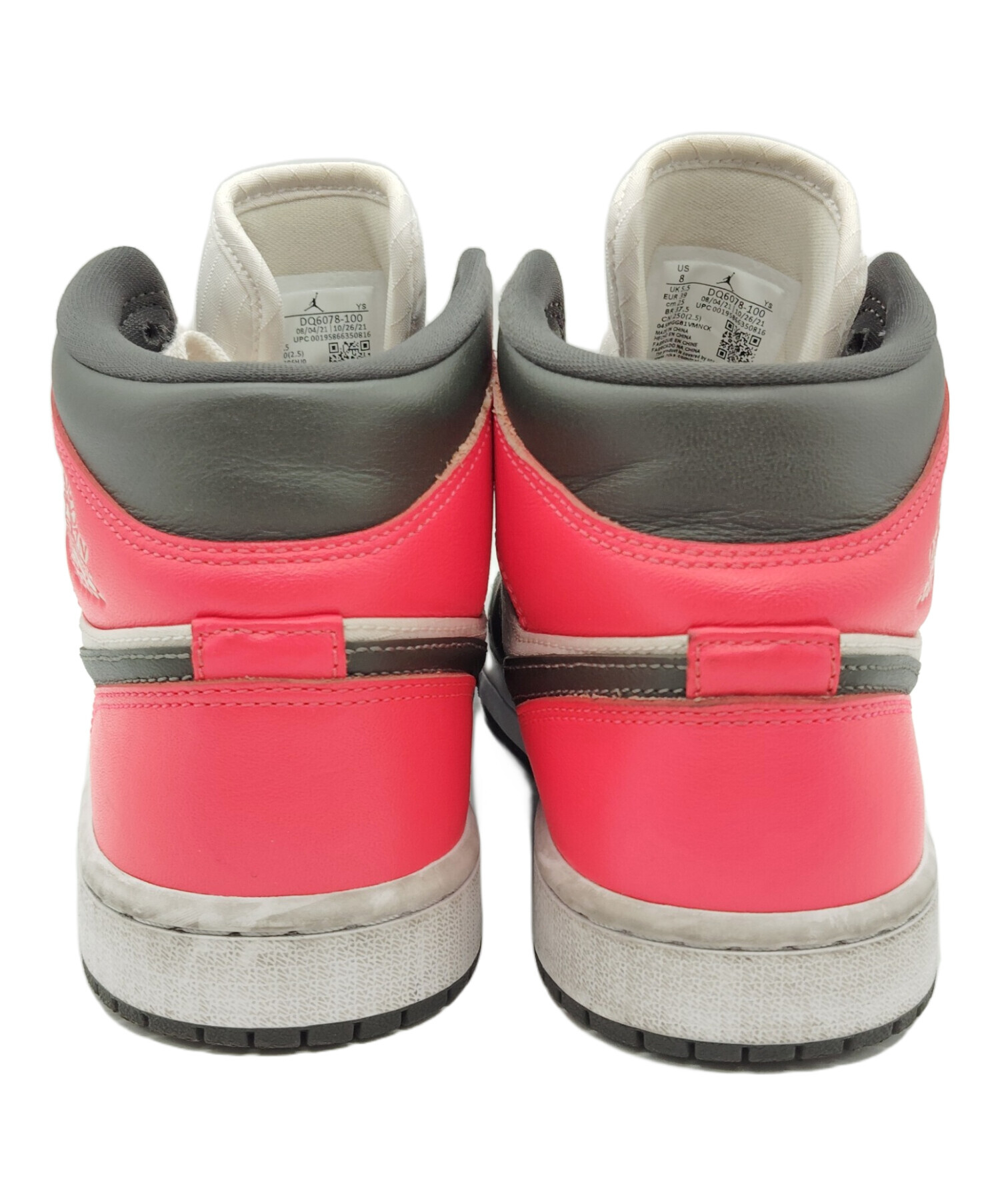 中古・古着通販】NIKE (ナイキ) WMNS AIR JORDAN 1 MID SE ホワイト 