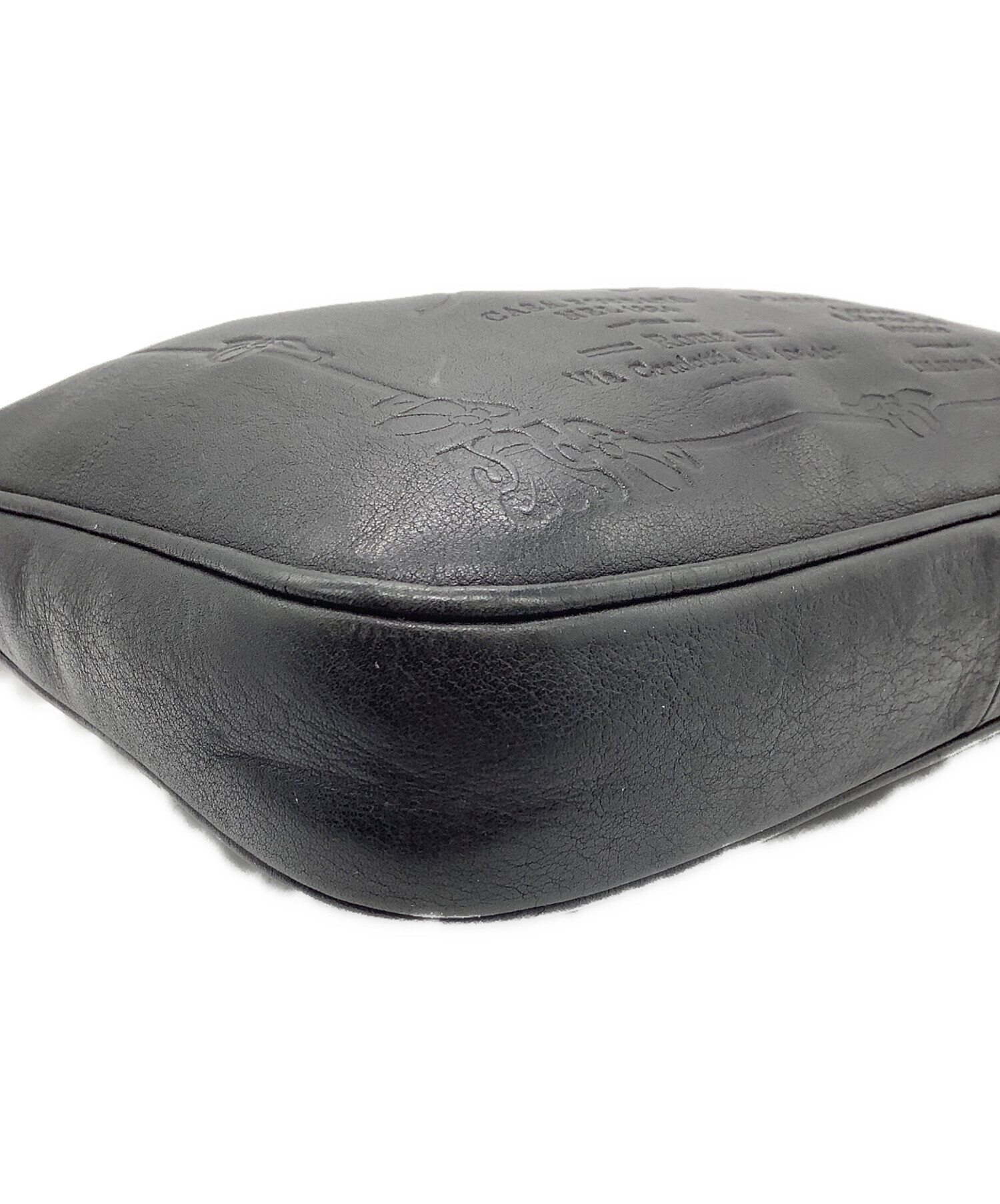 中古・古着通販】BVLGARI (ブルガリ) クラッチバッグ ブラック