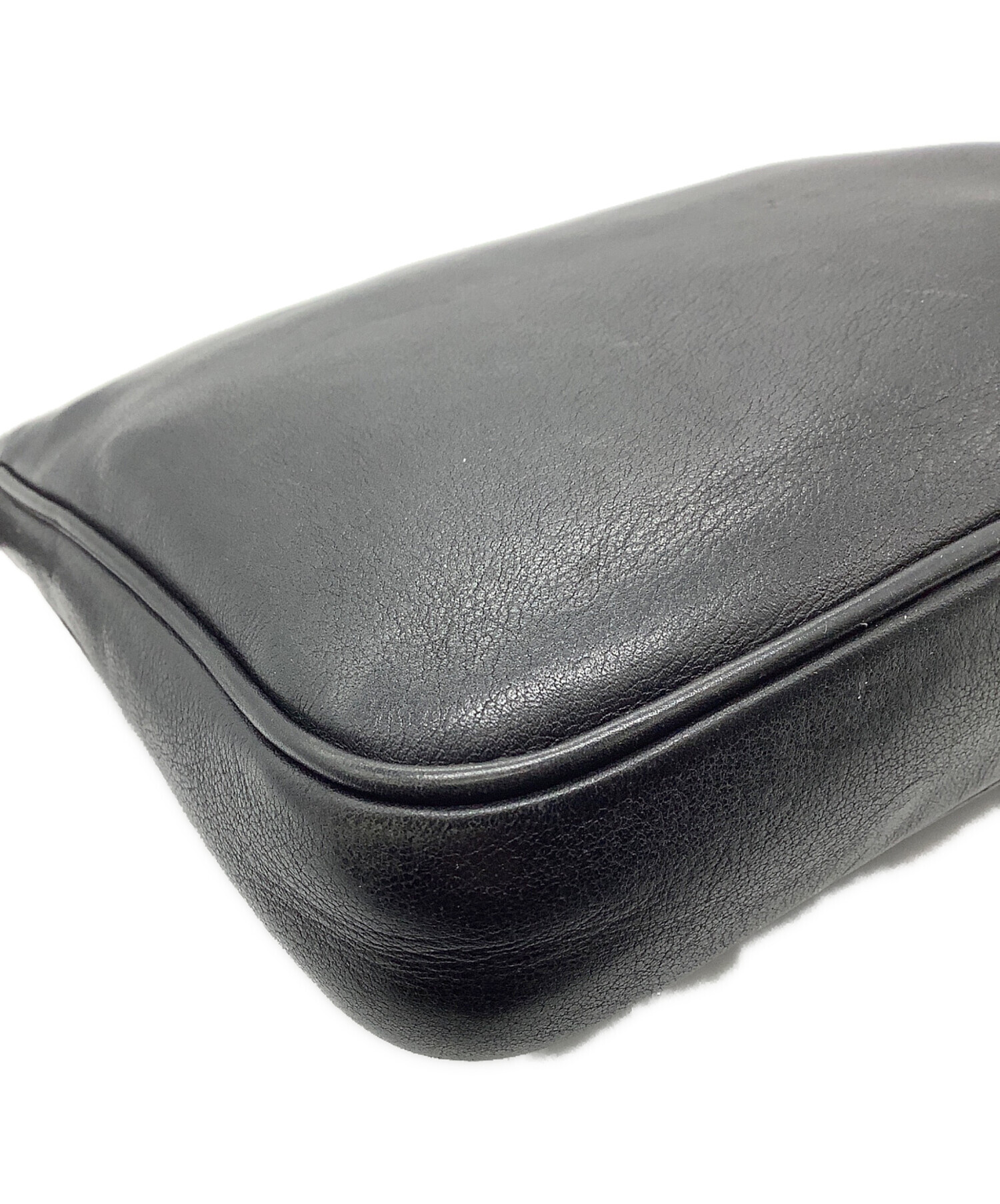 中古・古着通販】BVLGARI (ブルガリ) クラッチバッグ ブラック