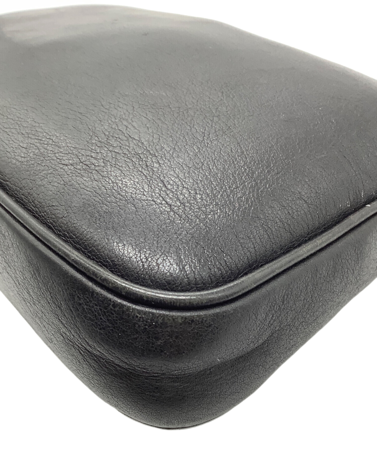未使用希少 ブルガリ BVLGARI オーストリッチ クラッチバッグ ショルダー 中古・古着通販】BVLGARI (ブルガリ) クラッチバッグ ブラック