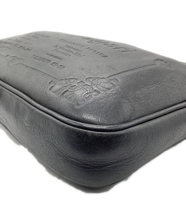 【訳あり・希少】ブルガリ 古代　クラッチバッグ 訳あり・希少】ブルガリ 古代コイン クラッチバッグ - メルカリ