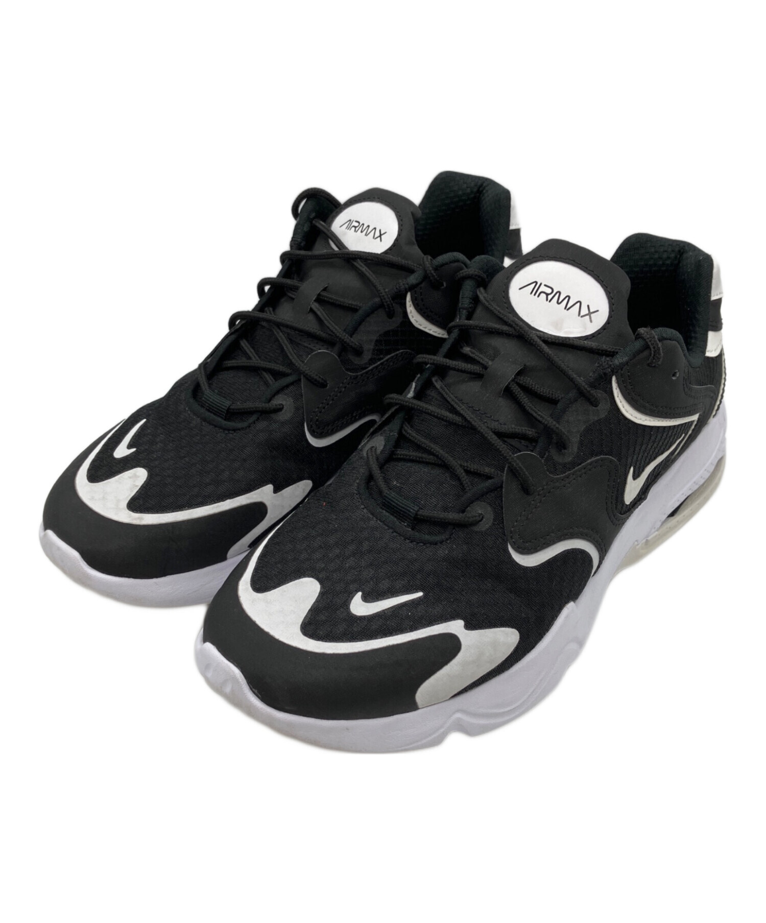NIKE ナイキ スニーカー 27cm 黒 【古着】【中古】【送料無料】 中古・古着通販】NIKE (ナイキ) スニーカー ブラック×ホワイト サイズ