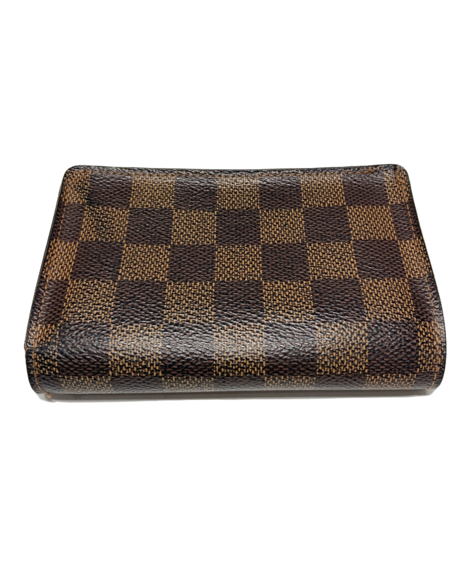 ア*ソ様 【中古品】ルイヴィトン ダミエ ブラウン ポーチ VUITTON ルイヴィトンポシェット アクセソワール 14137 ブラウン