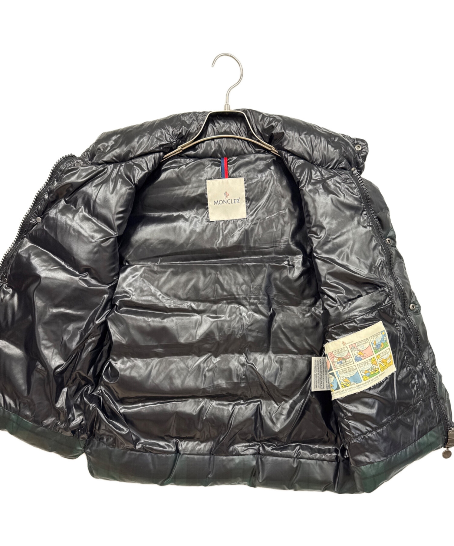 中古・古着通販】MONCLER (モンクレール) ダウンベスト グリーン