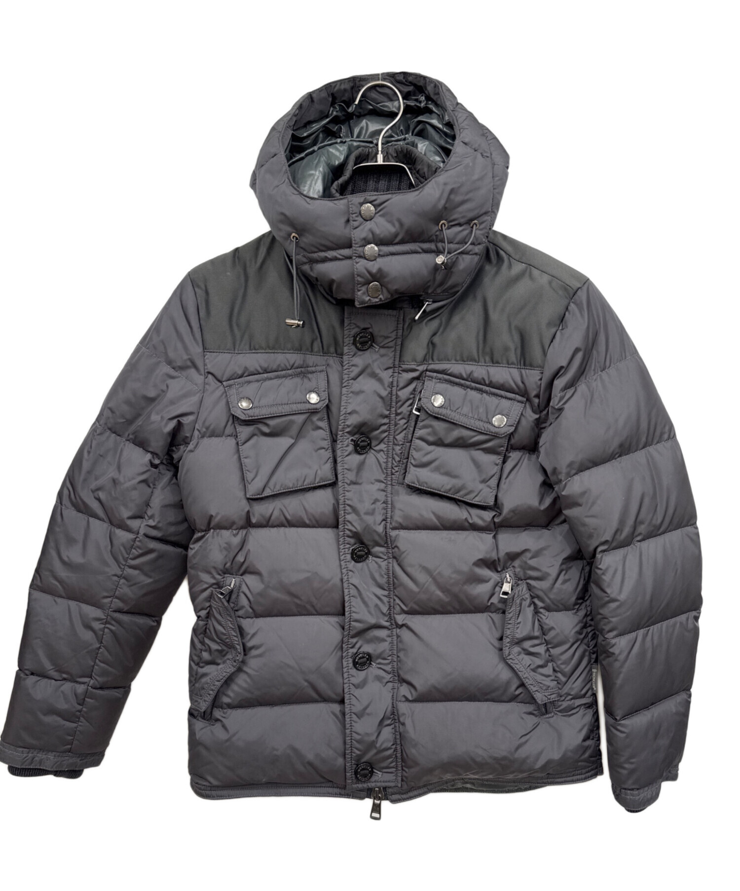中古・古着通販】MONCLER (モンクレール) ダウンジャケット グレー