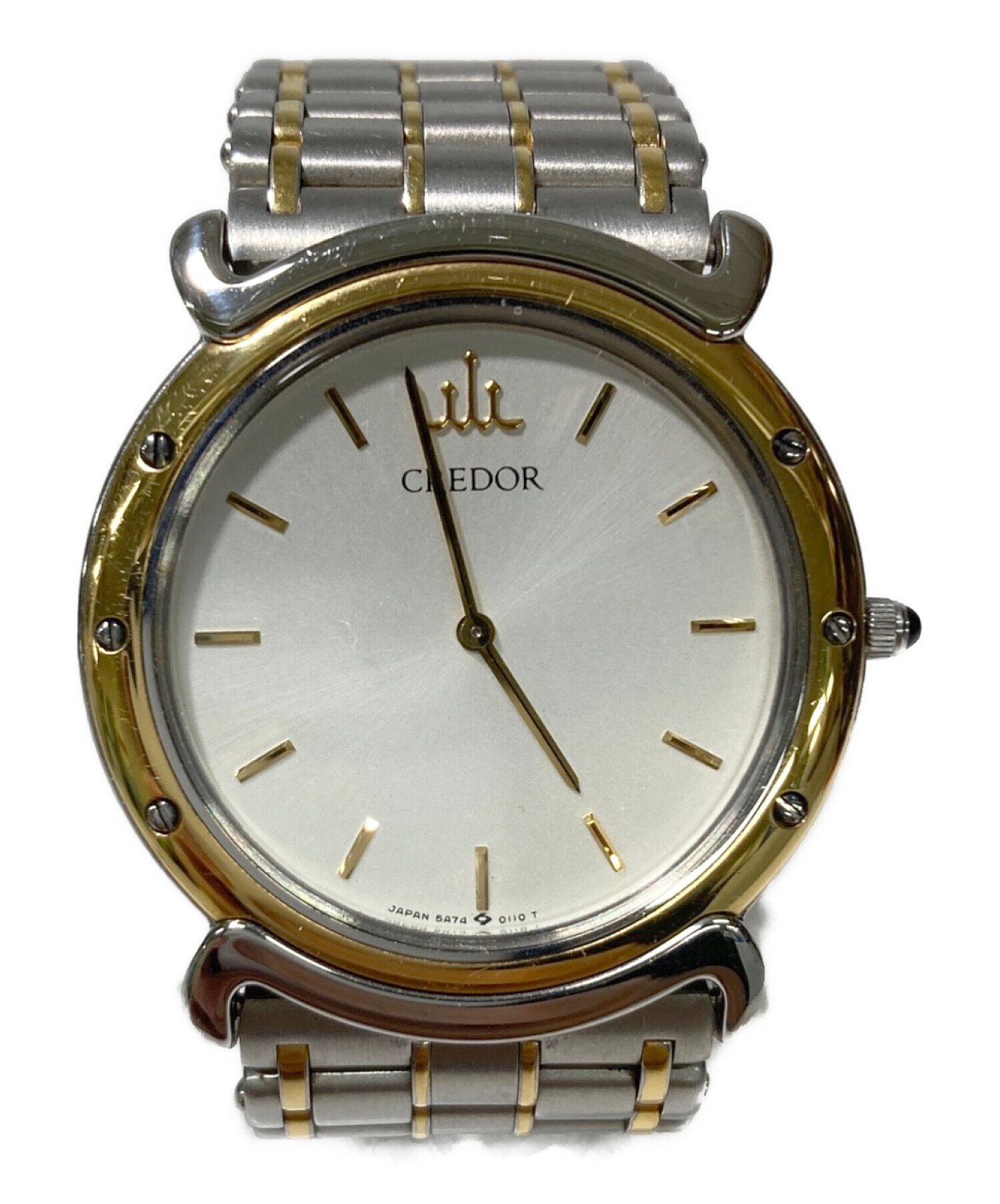 中古・古着通販】CREDOR (クレドール) 腕時計 ホワイト｜ブランド