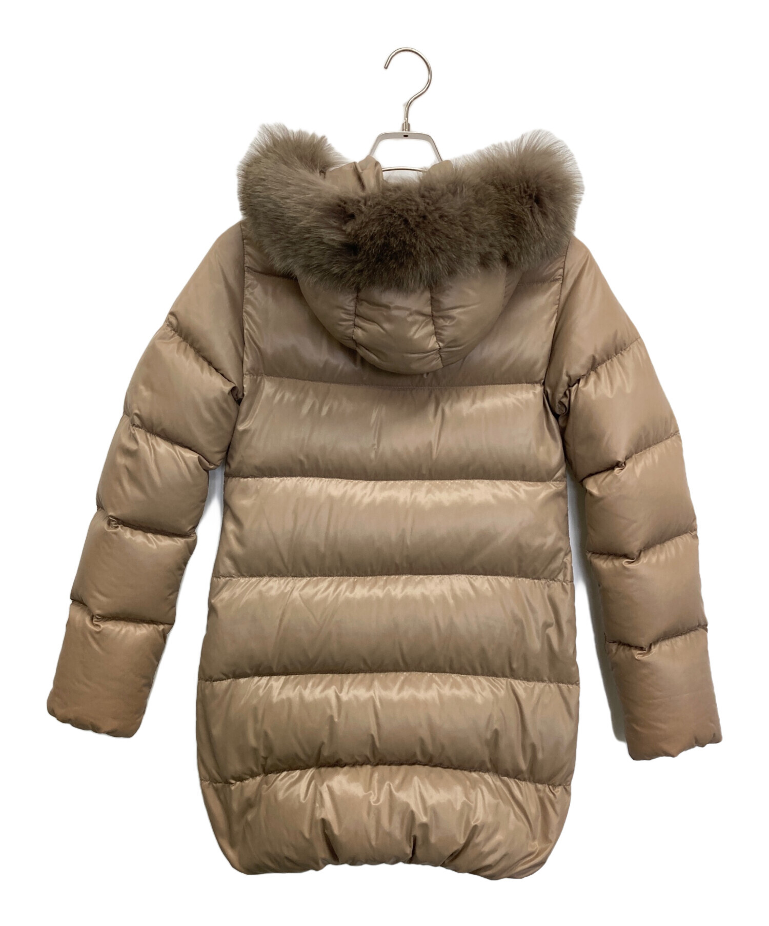 DUVETICA正規品・美品ベージュ ダウンジャケット・レディース 中古・古着通販】DUVETICA (デュベティカ) KAPPA ダウンジャケット