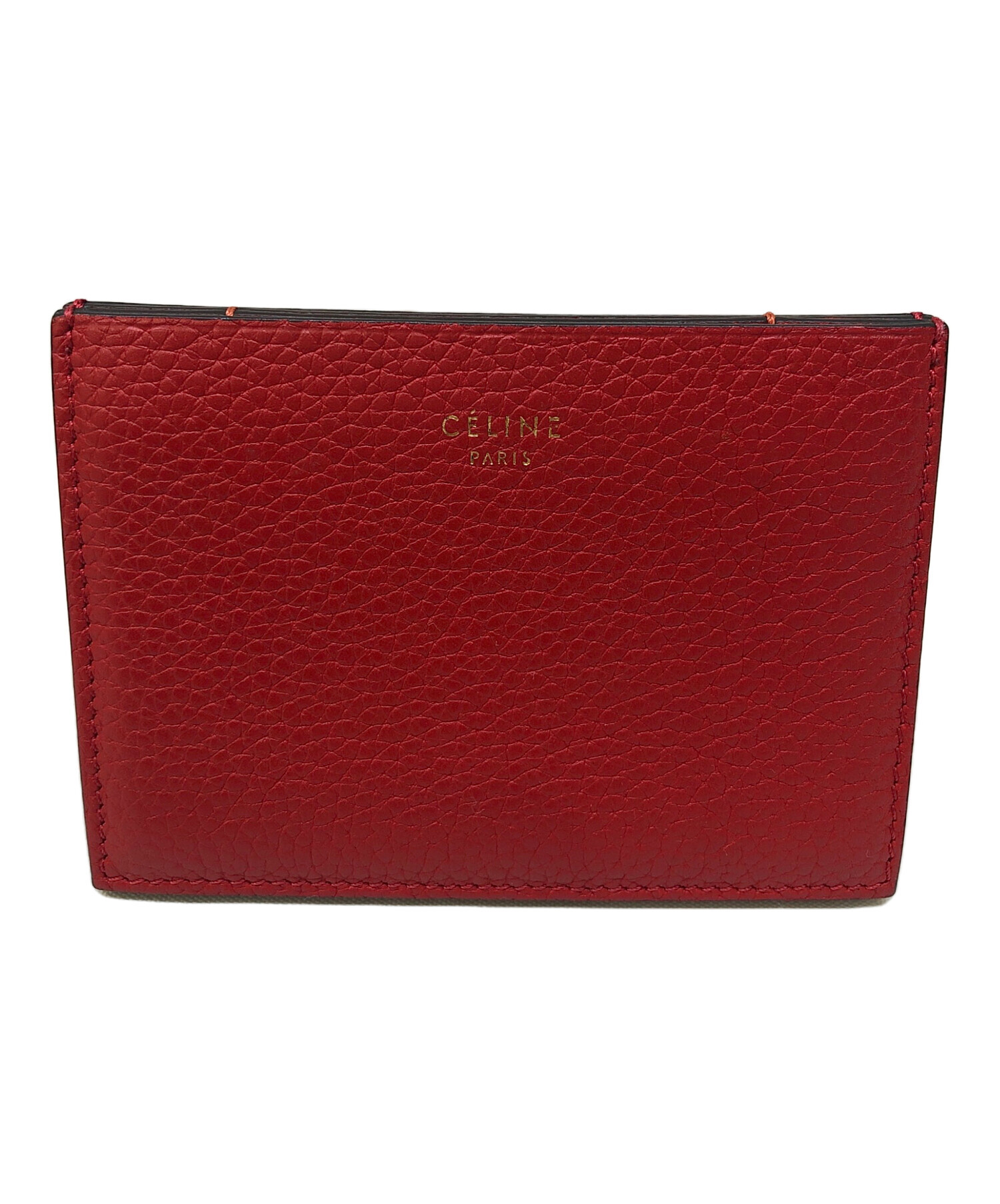中古・古着通販】CELINE (セリーヌ) パスケース レッド｜ブランド 