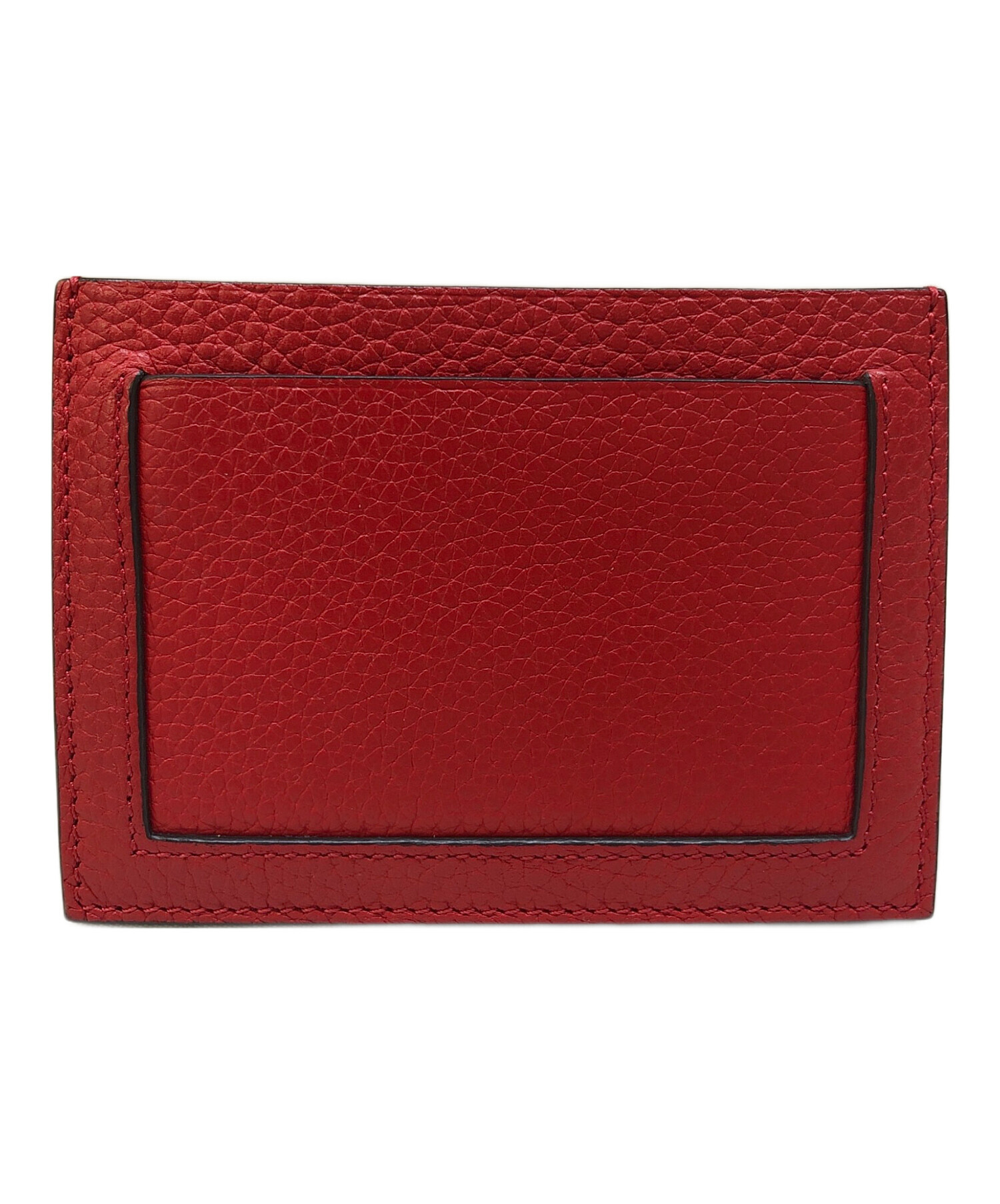 CELINE パスケース 中古・古着通販】CELINE (セリーヌ) パスケース レッド｜ブランド