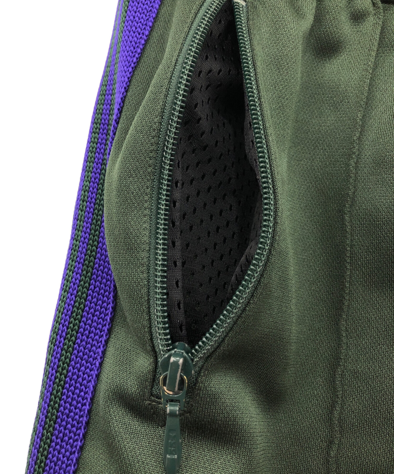 中古・古着通販】Needles (ニードルズ) トラックパンツ グリーン