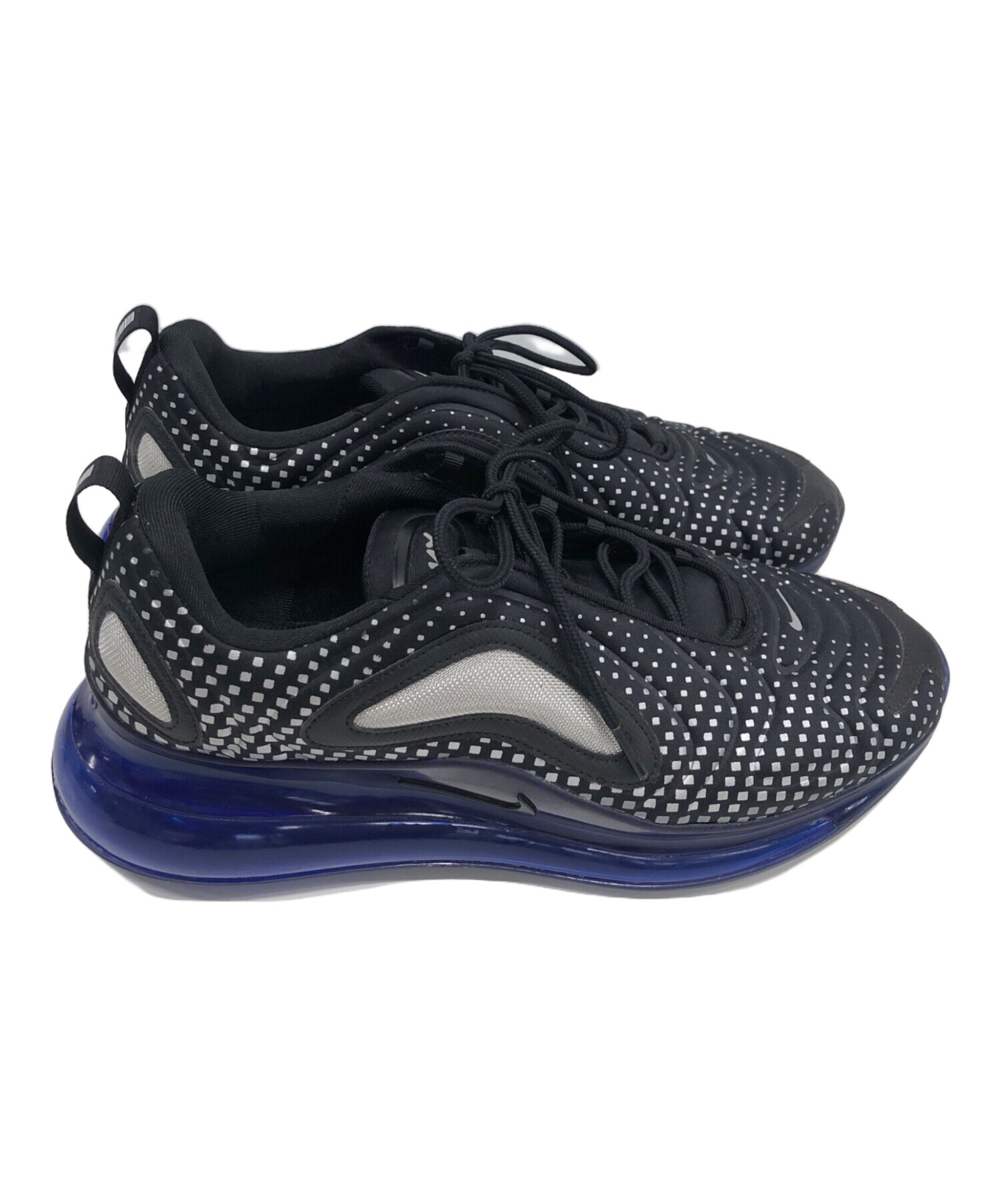 中古・古着通販】NIKE (ナイキ) Air Max 720 ブラック×ブルー サイズ 