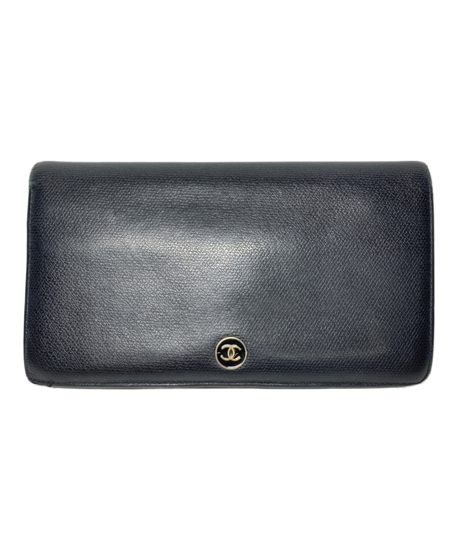 中古・古着通販】CHANEL (シャネル) 長財布 ブラック｜ブランド・古着