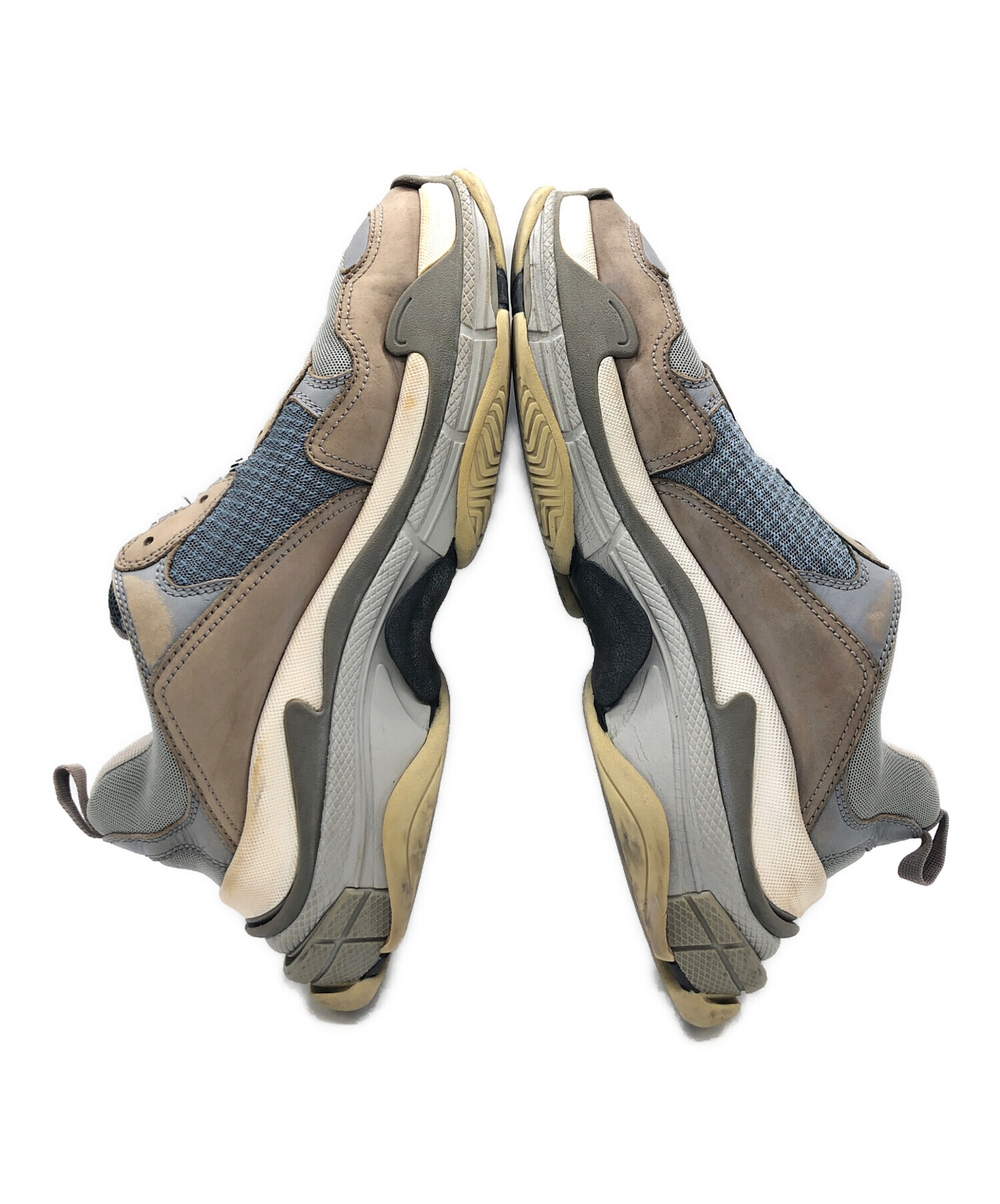 中古・古着通販】BALENCIAGA (バレンシアガ) TRIPLE S グレー サイズ