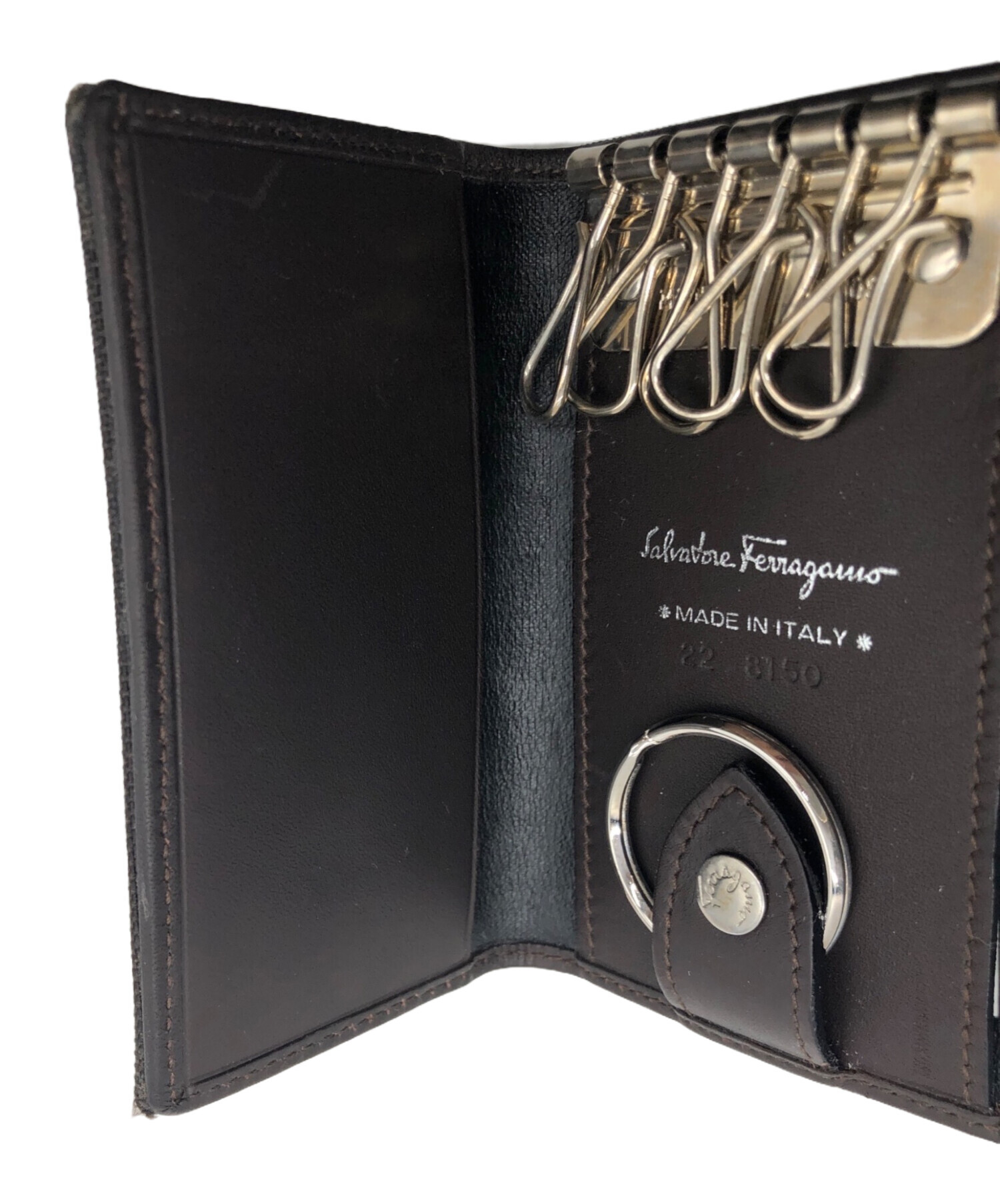 新品未使用　箱付き　Salvatore Ferragamo キーケース　ブラック 新品未使用 箱付き Salvatore Ferragamo キーケース ブラック ボックス