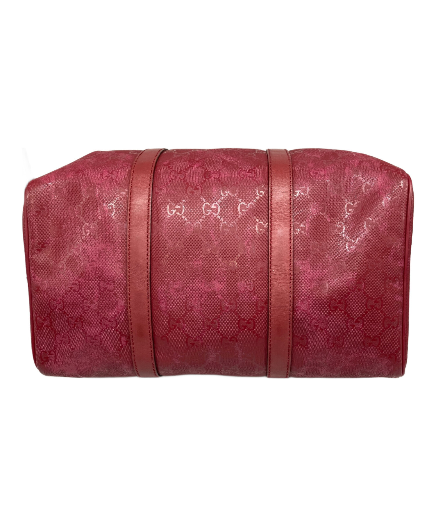 GUCCI ボストンバッグ　ピンク 中古・古着通販】GUCCI (グッチ) ミニボストンバッグ ピンク｜ブランド