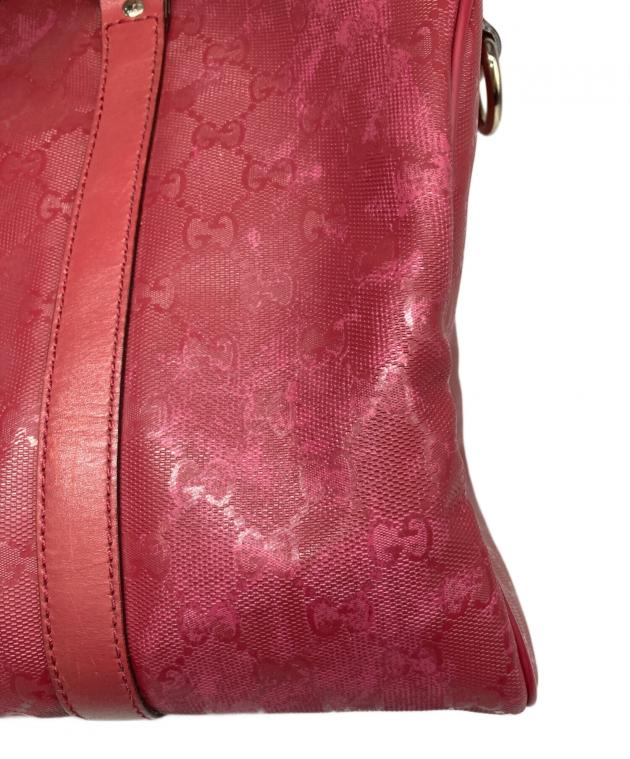 グッチ ヒステリア ピンクミニボストン中古 中古・古着通販】GUCCI (グッチ) ミニボストンバッグ ピンク｜ブランド
