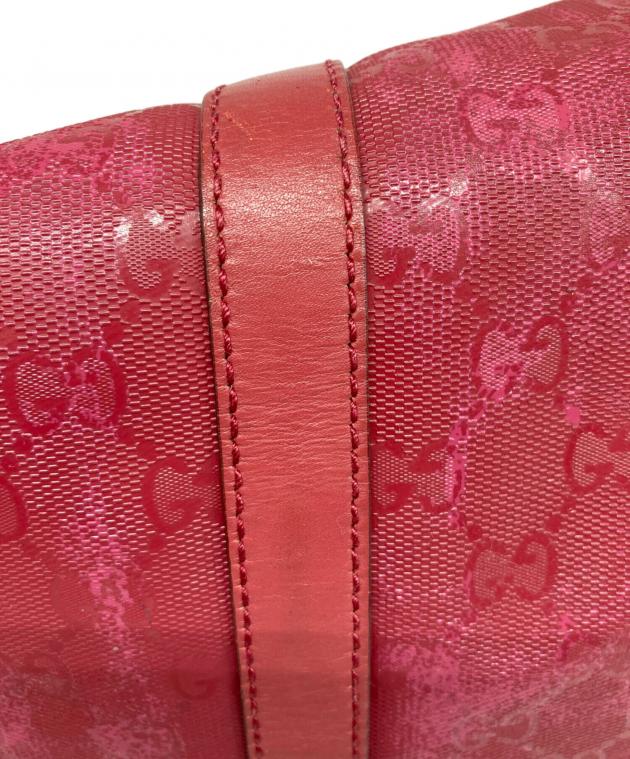 中古・古着通販】GUCCI (グッチ) ミニボストンバッグ ピンク｜ブランド
