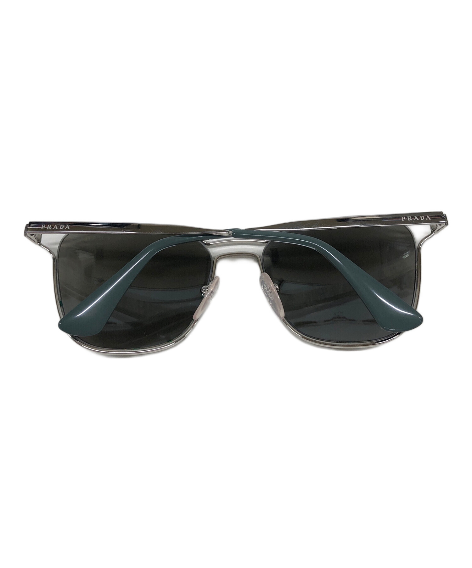 中古・古着通販】PRADA (プラダ) ティアドロップサングラス シルバー 
