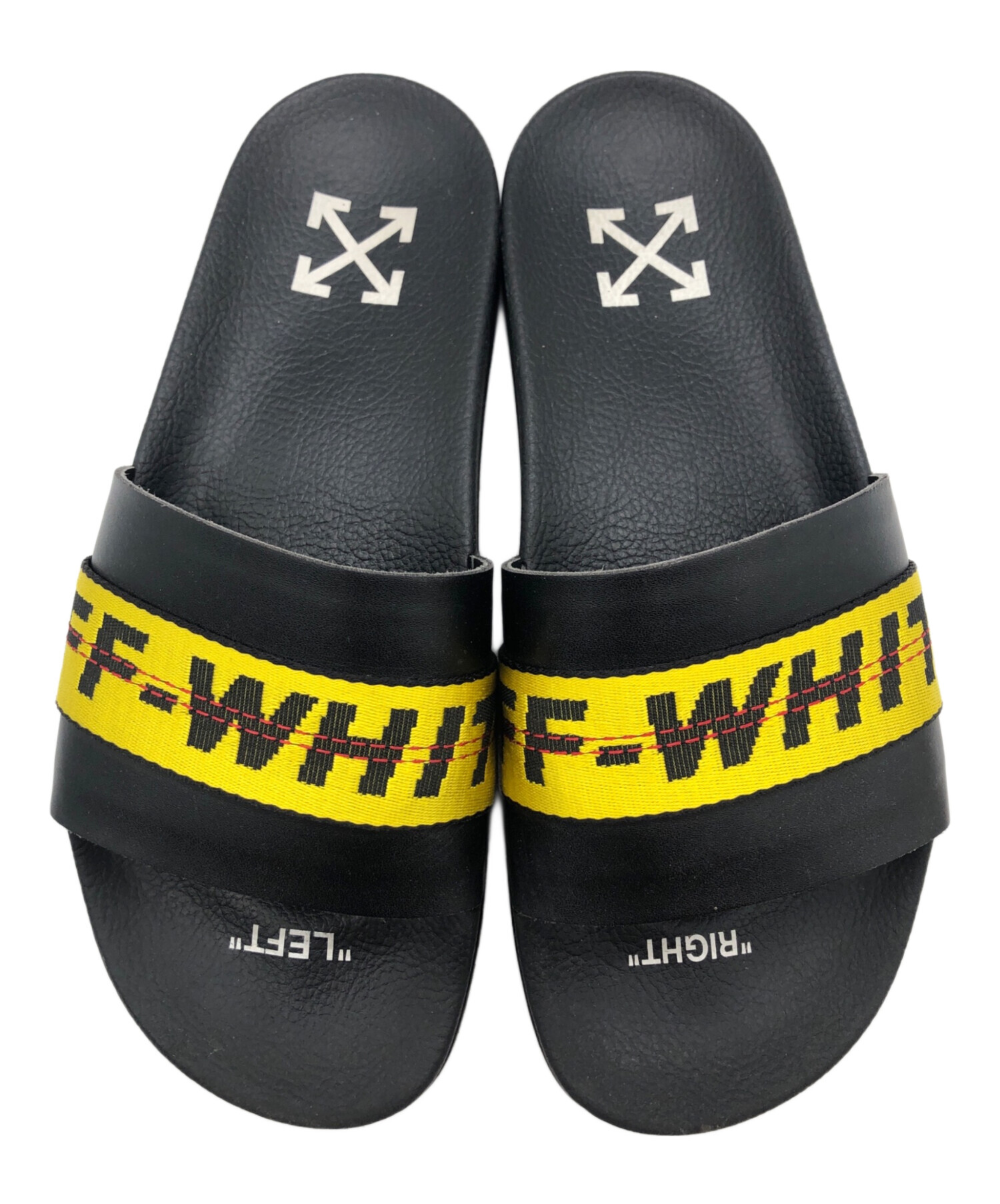 新品未使用　OFF-WHITE サンダル 中古・古着通販】OFFWHITE (オフホワイト) サンダル ブラック サイズ