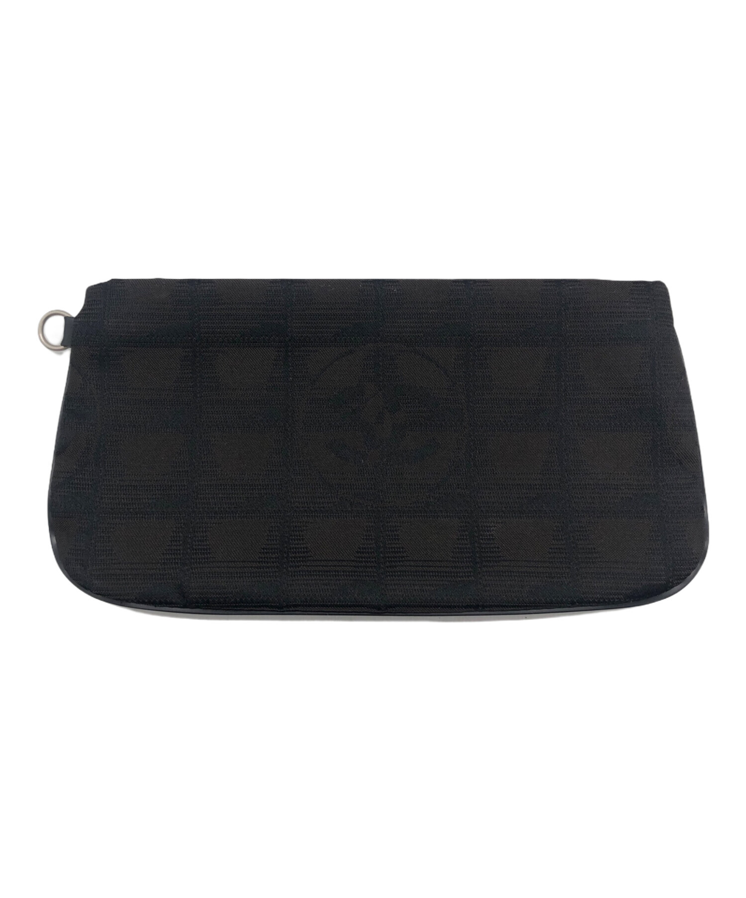 中古・古着通販】CHANEL (シャネル) ポーチ ブラウン×ブラック 