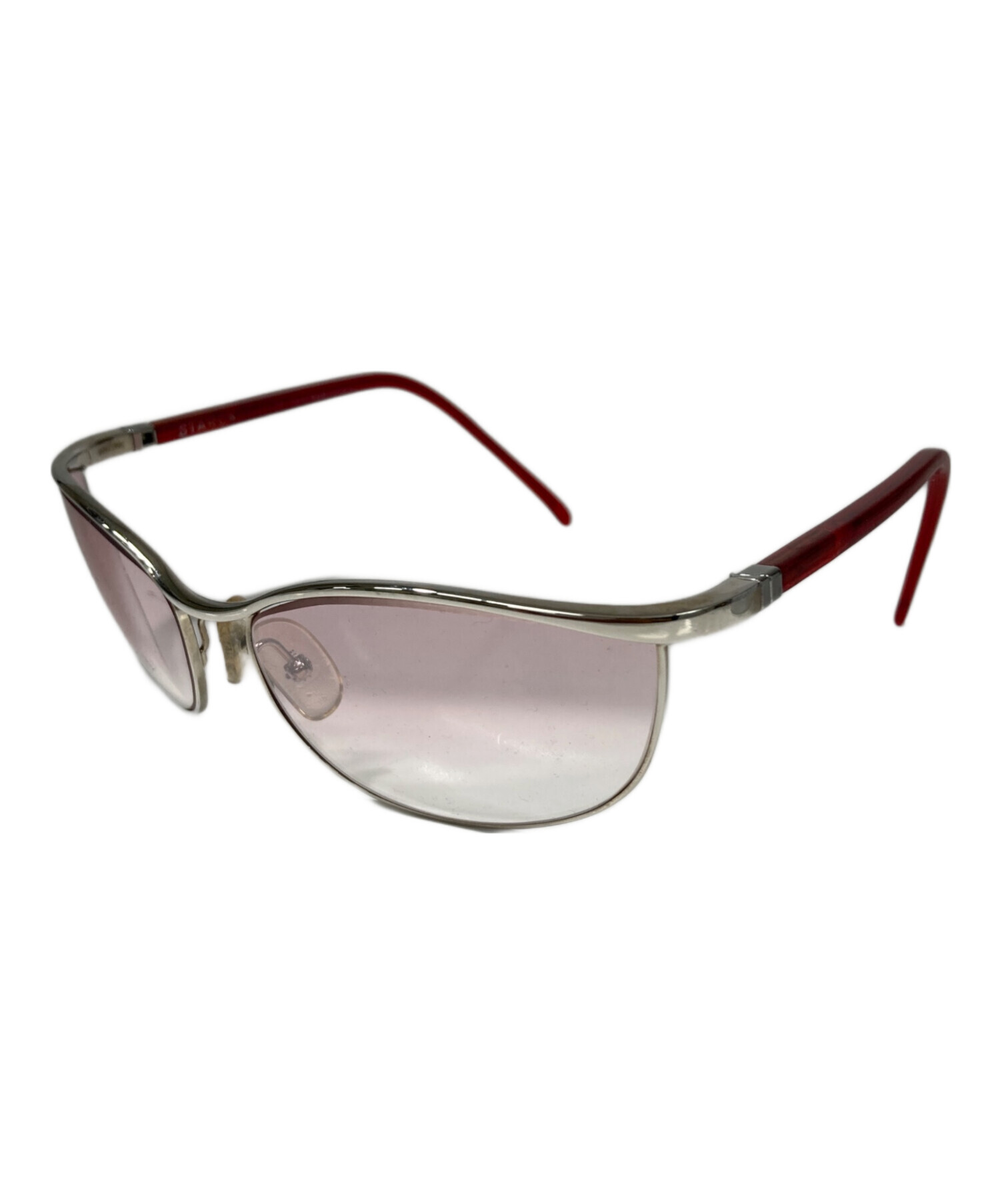 STARCK サングラス　ジャンク 中古・古着通販】STARCK (スタルク) サングラス シルバー×レッド
