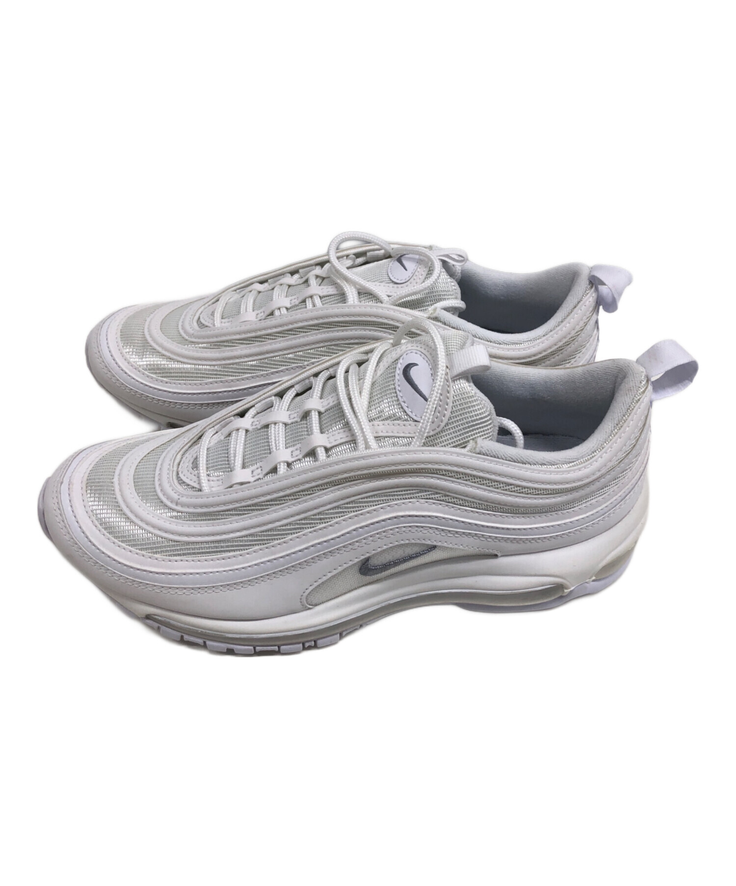 中古・古着通販】NIKE (ナイキ) エアマックス97 ホワイト サイズ:27 