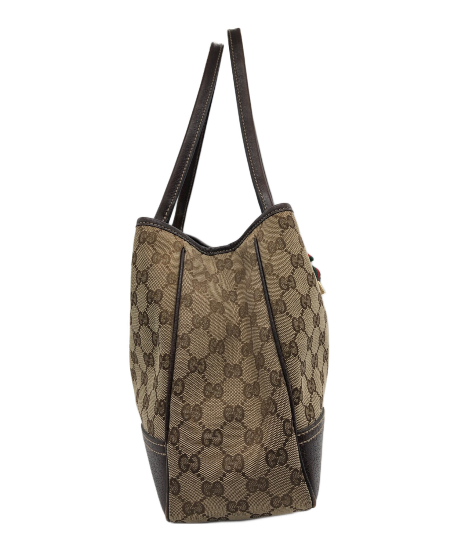 中古・古着通販】GUCCI (グッチ) GGキャンバス シェリーライントート 