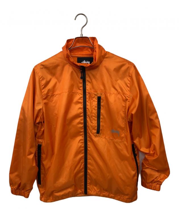 中古・古着通販】stussy (ステューシー) ナイロンジャケット オレンジ