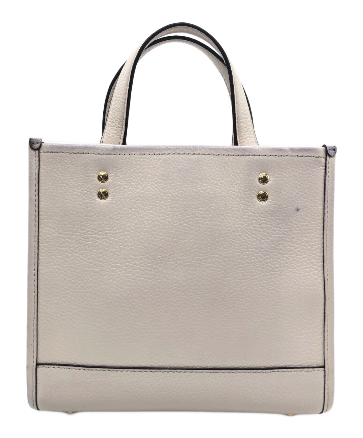 中古・古着通販】COACH (コーチ) 2WAYショルダーバッグ アイボリー 