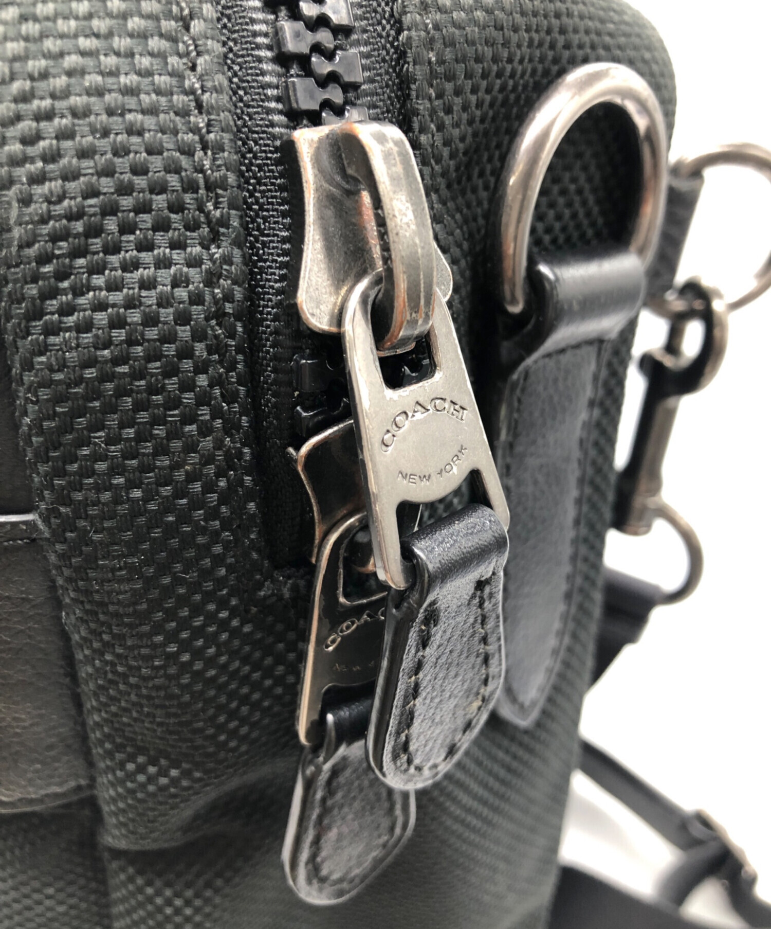 COACH コーチ ブラック ビジネスバッグ 中古・古着通販】COACH (コーチ) ビジネスバッグ ブラック｜ブランド