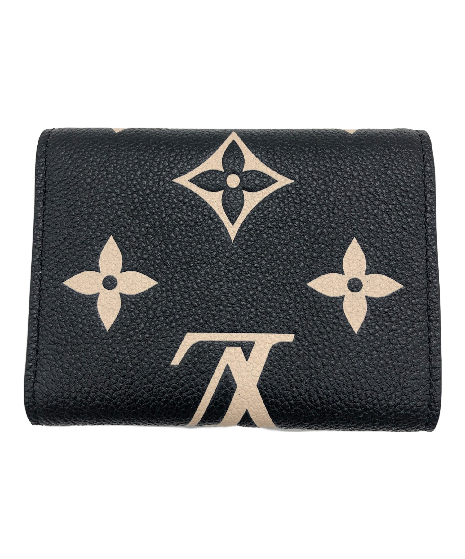 中古・古着通販】LOUIS VUITTON (ルイ ヴィトン) 3つ折り財布 ブラック 