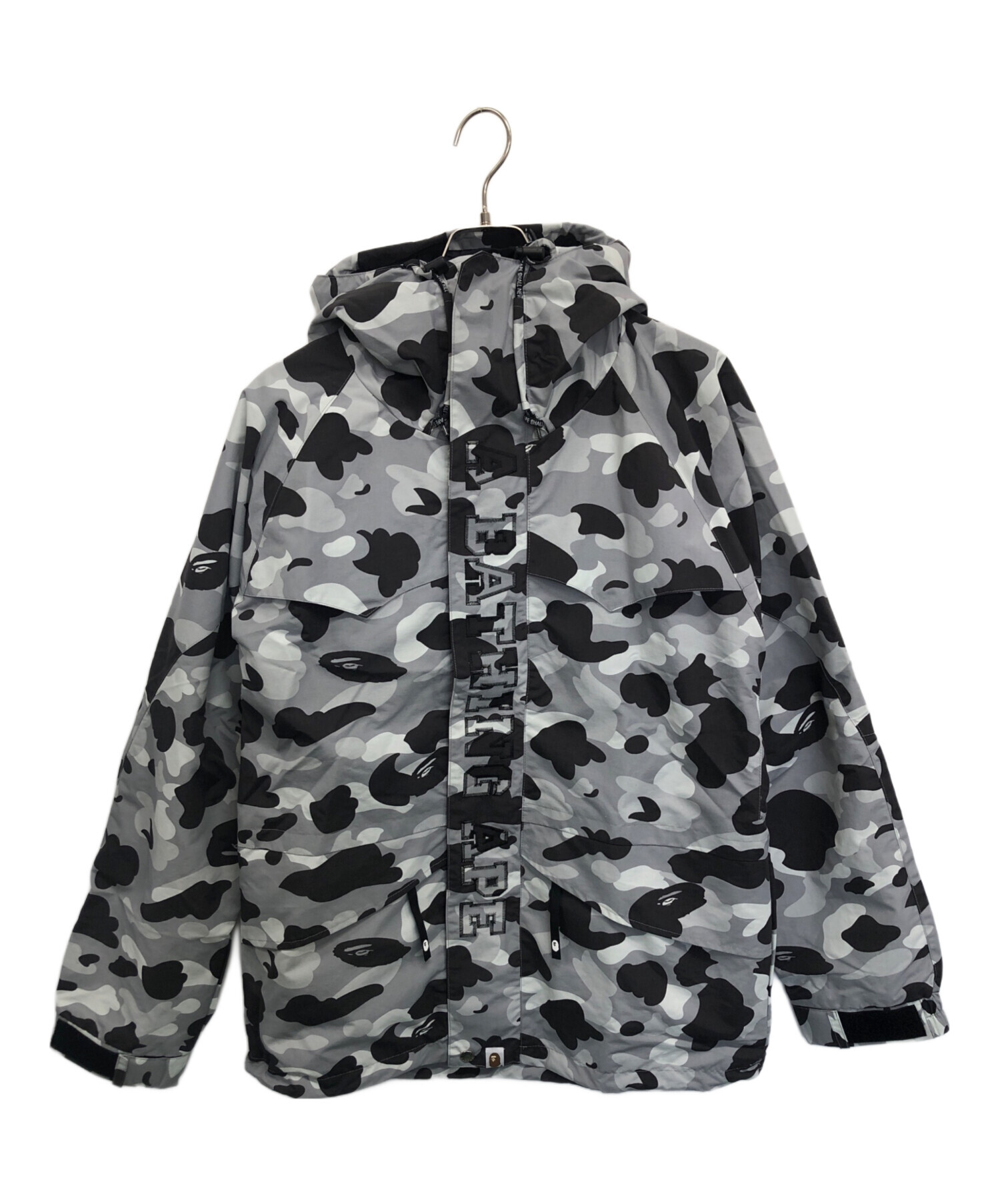 A BATHING APE ナイロンジャケット マウンテンパーカー 中古・古着通販】A BATHING APE (ア ベイシング エイプ) マウンテン