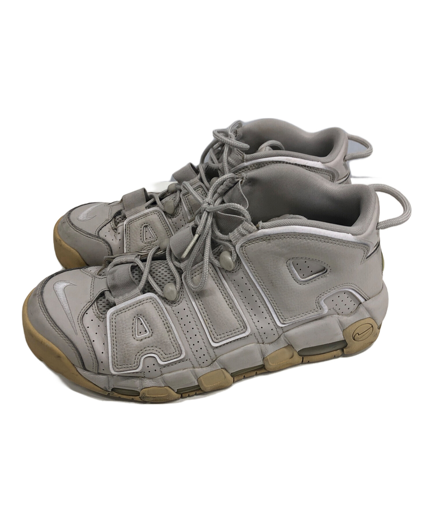 中古・古着通販】NIKE (ナイキ) AIR MORE UPTEMPO 96 ライトグレー 
