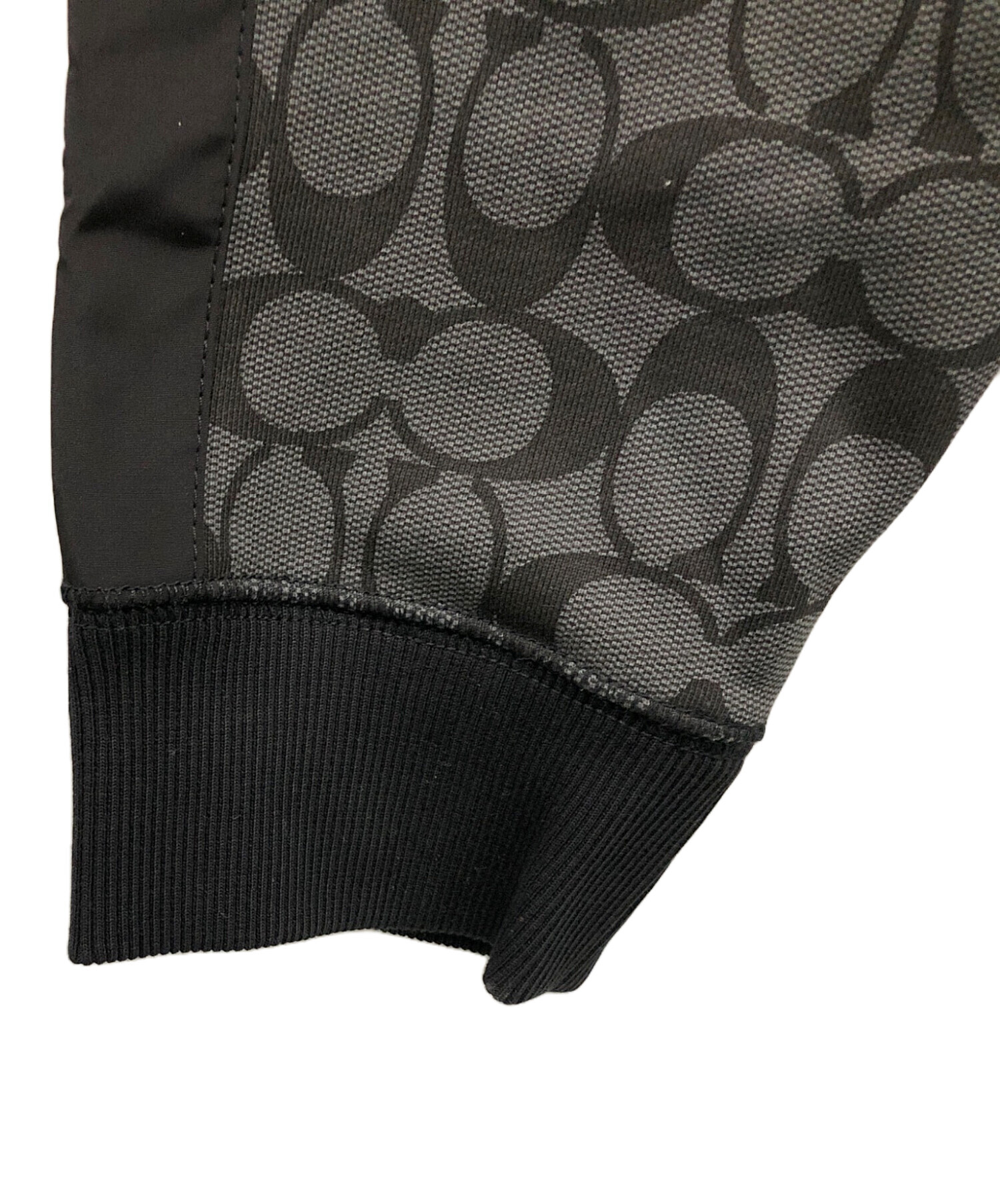 中古・古着通販】COACH (コーチ) スウェット ブラック サイズ:L