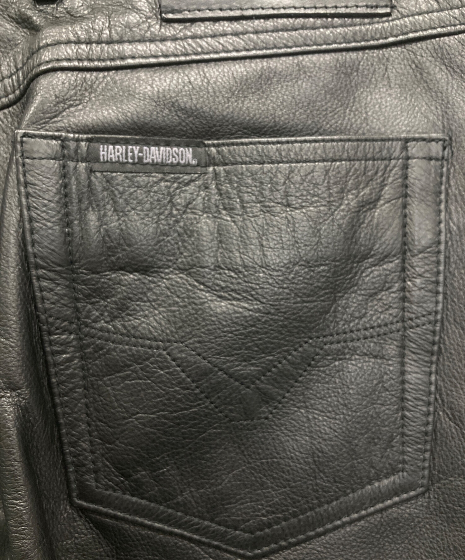 中古・古着通販】HARLEY-DAVIDSON (ハーレーダビッドソン) レザー