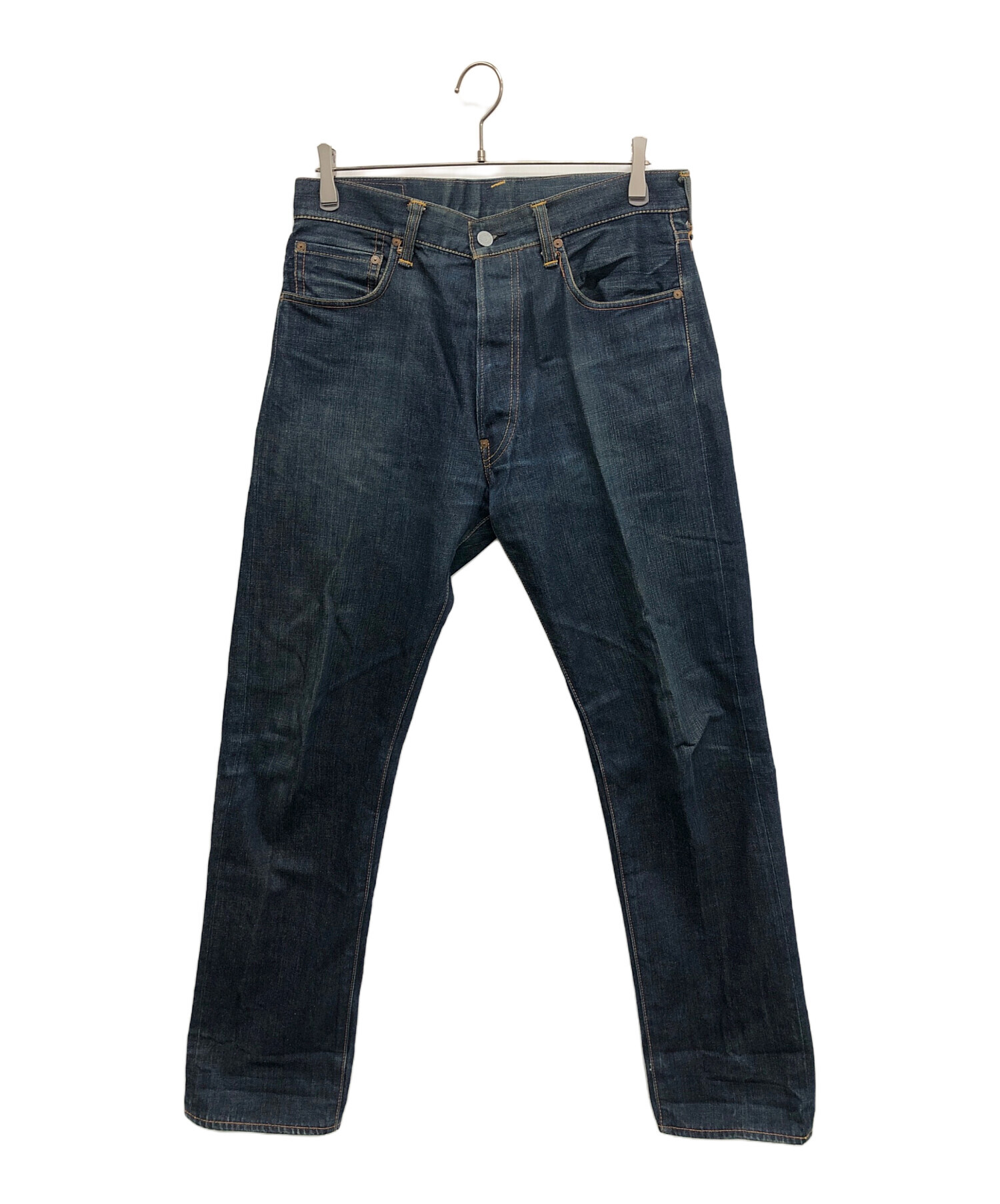 中古・古着通販】EVISU (エヴィス) デニムパンツ インディゴブルー 