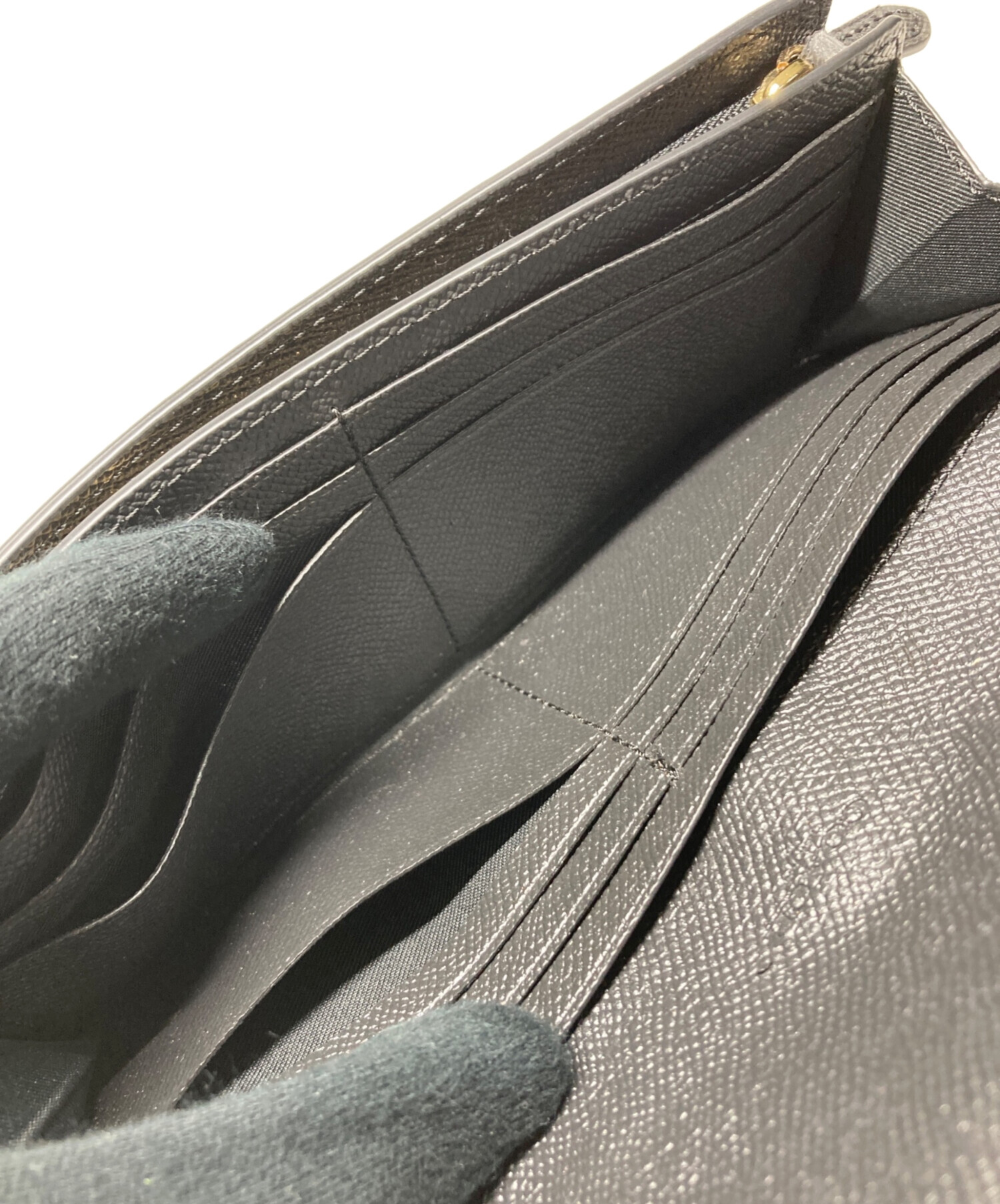 中古・古着通販】COACH (コーチ) 長財布 ブラック｜ブランド・古着通販