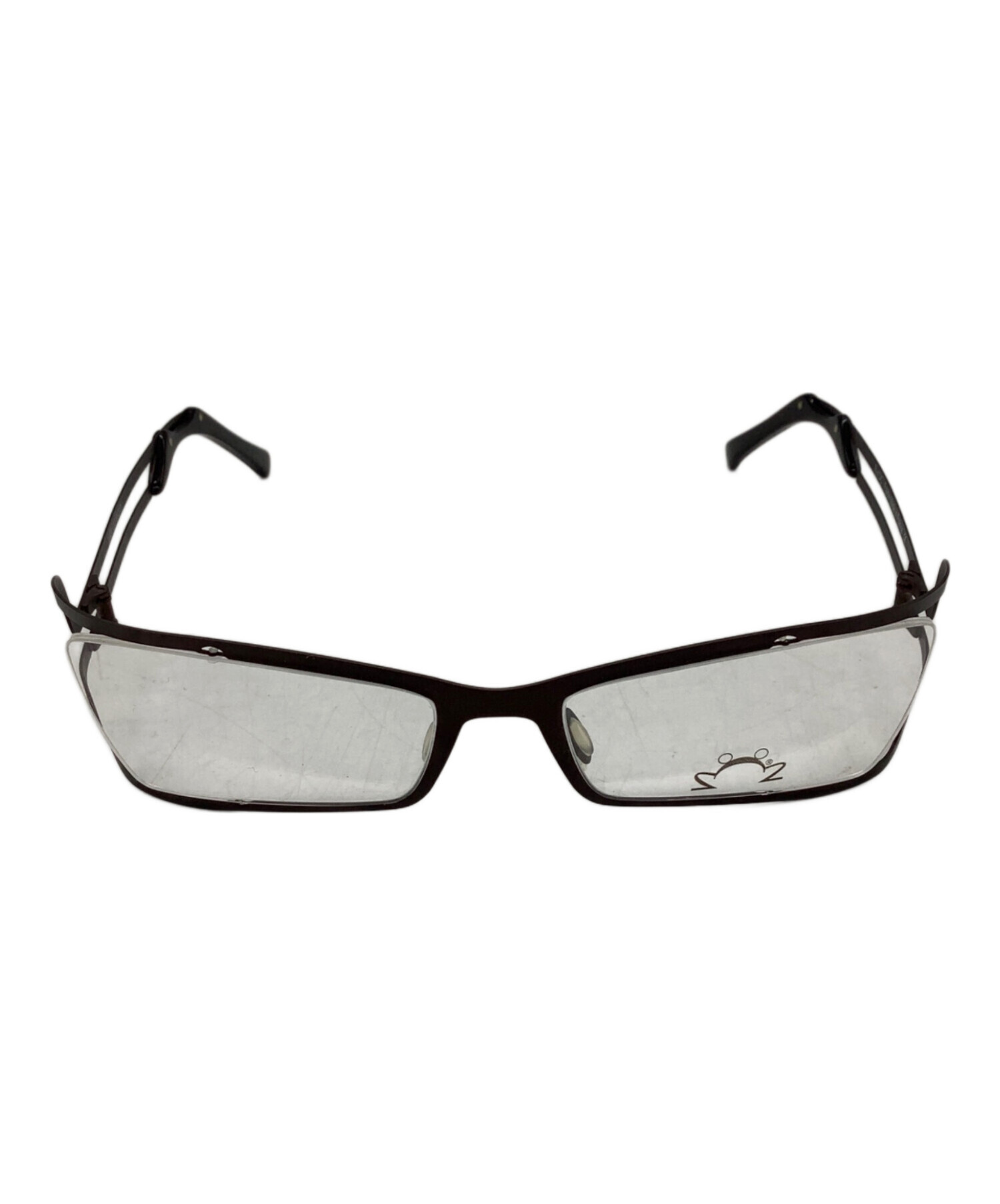 中古・古着通販】eye'dc (アイディーシー) 伊達眼鏡 シルバー